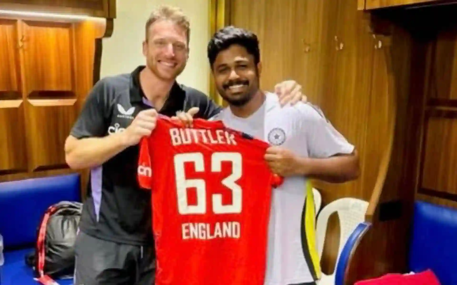 Jos Buttler and Sanju Samson [Source: @mufaddal_vohra/x]