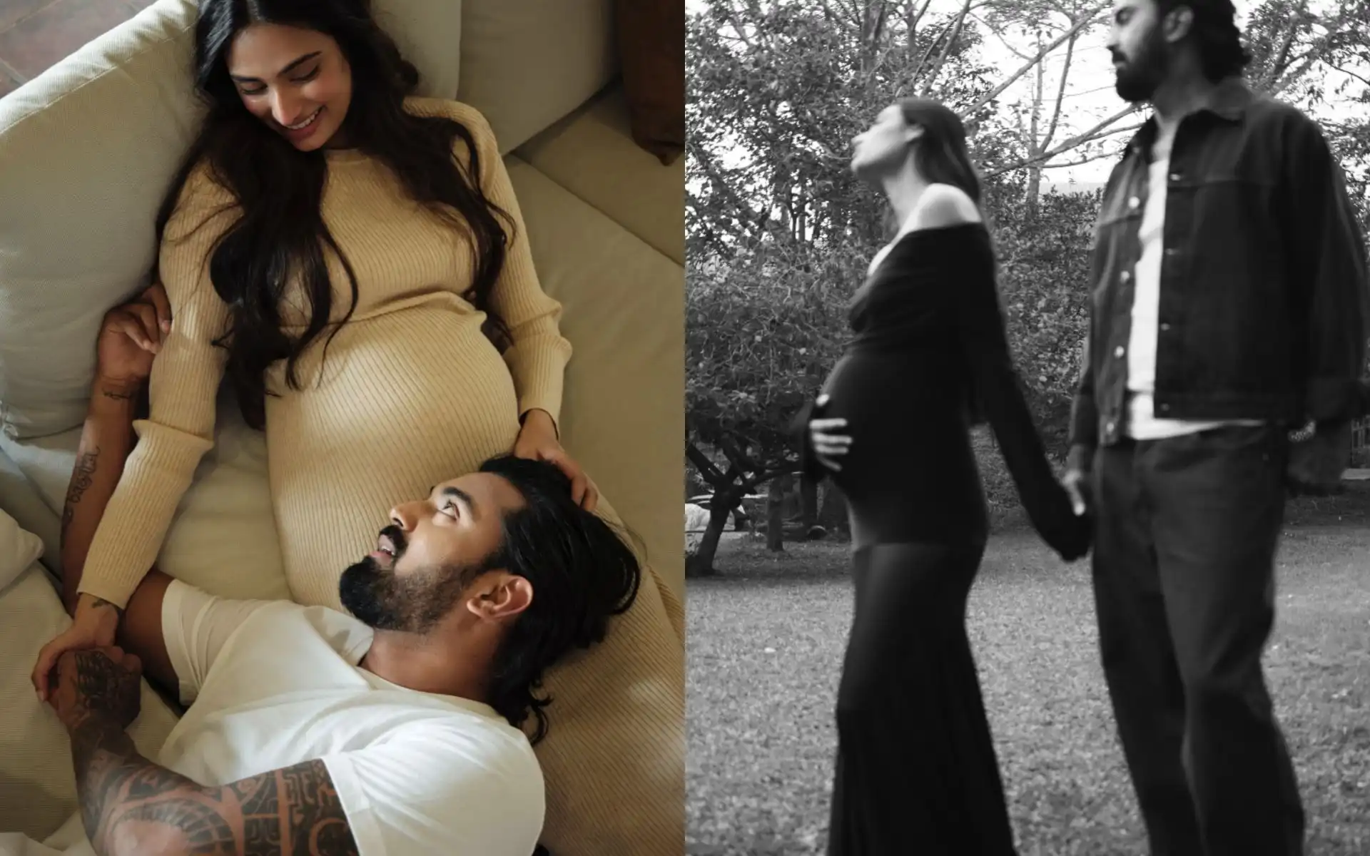 KL Rahul with pregnant wife Athiya Shetty [Source: @athiyashetty/Instagram]
