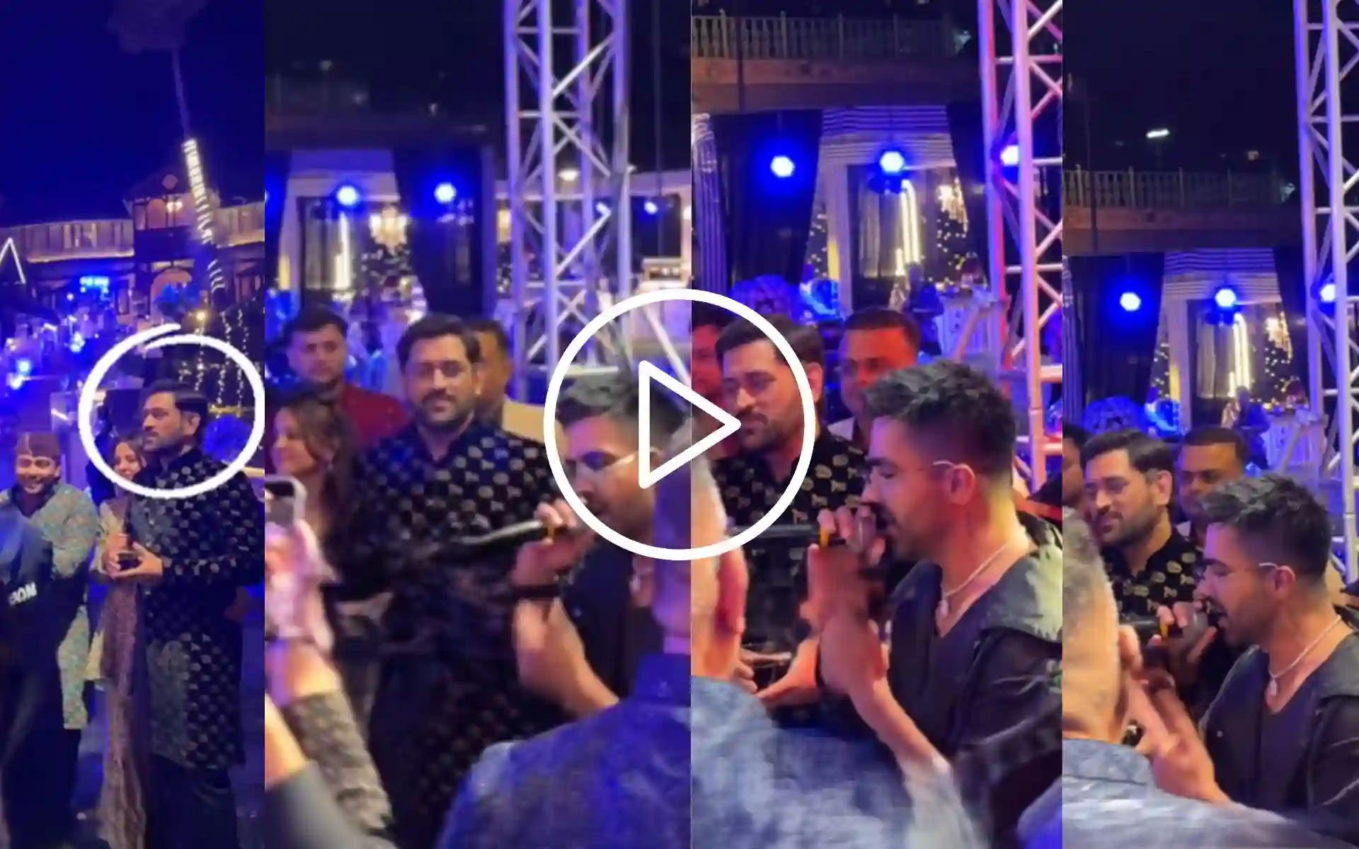 [Watch] MS Dhoni, Wife Sakshi Groove To 'Nah Goriye' Song In Pant Sister's Wedding
