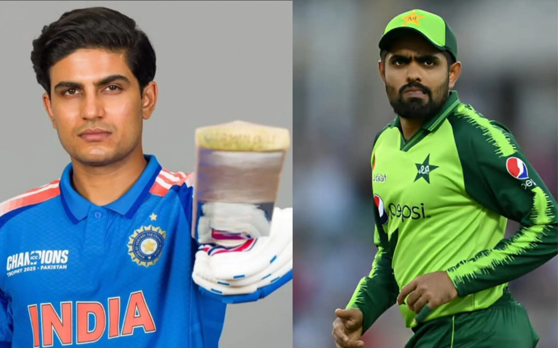 Shubman Gill & Babar Azam [Source: @CricCrazyJohns, @SahiB1431/x.com]