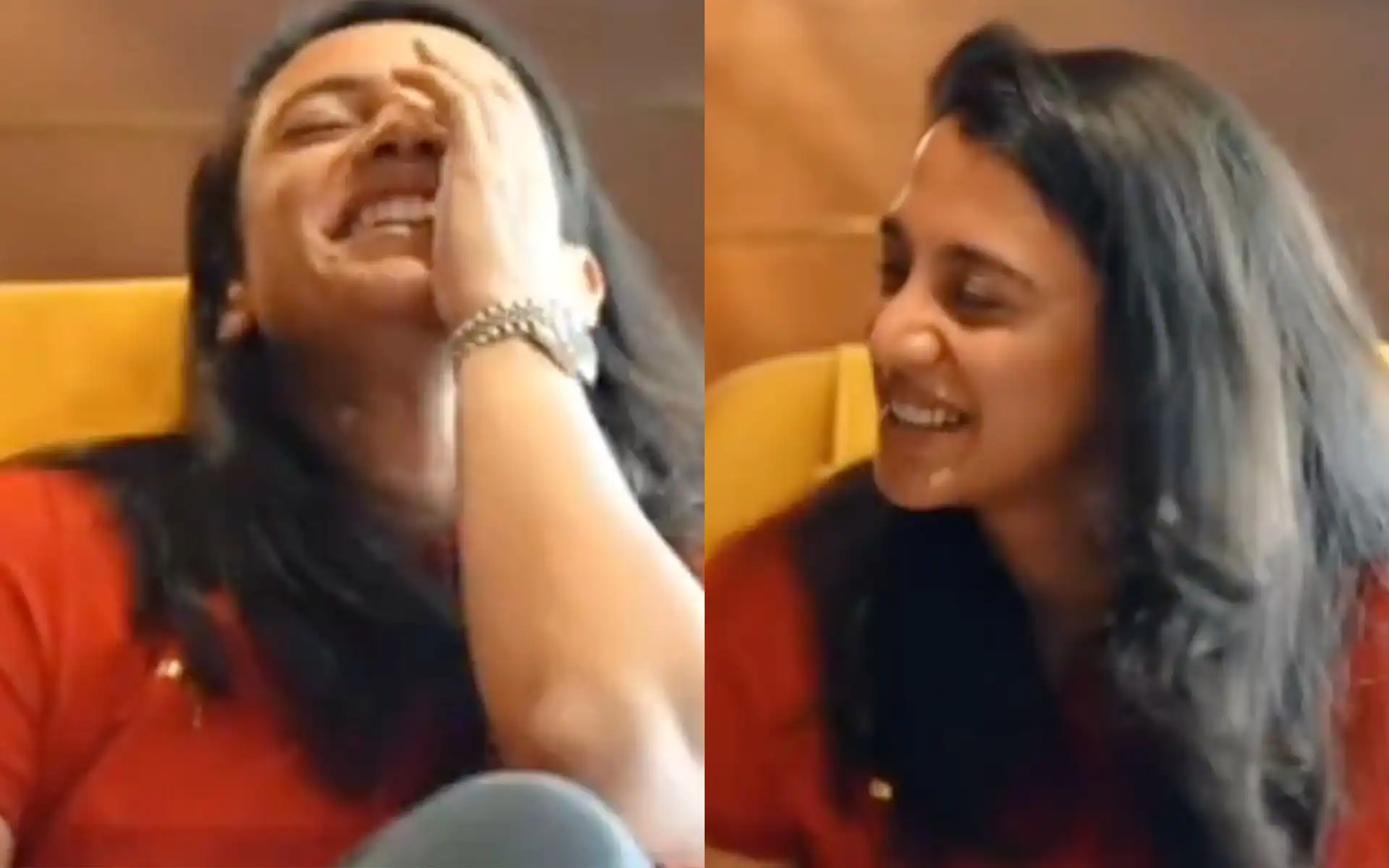 Smriti Mandhana in RCB podcast (Source:@timepasshai/X.com)