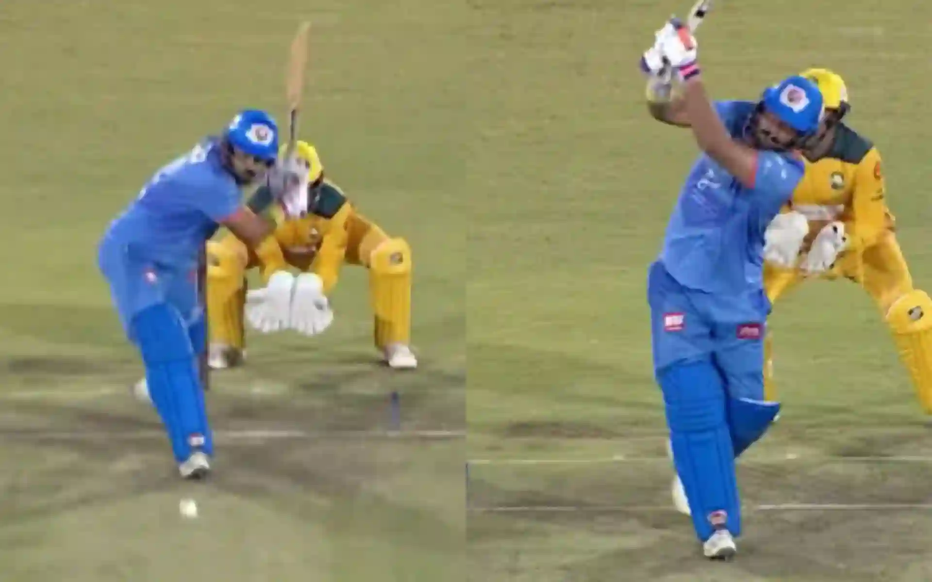 Yuvraj Singh turned back the clock with vintage sixes [Source: @CricCrazyJohns/x.com]