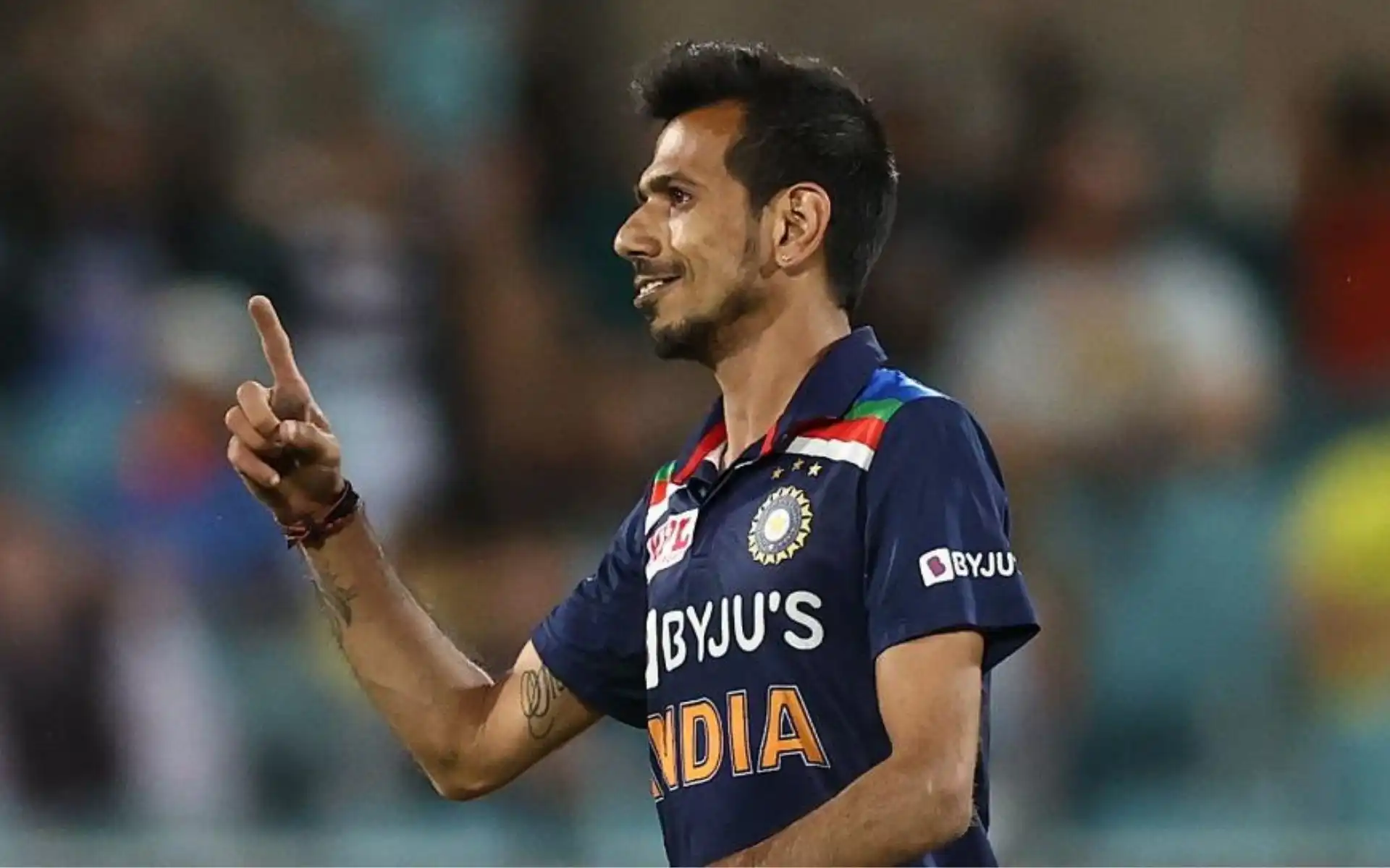 Yuzvendra Chahal in action for Team India [Source: @ICC/x]