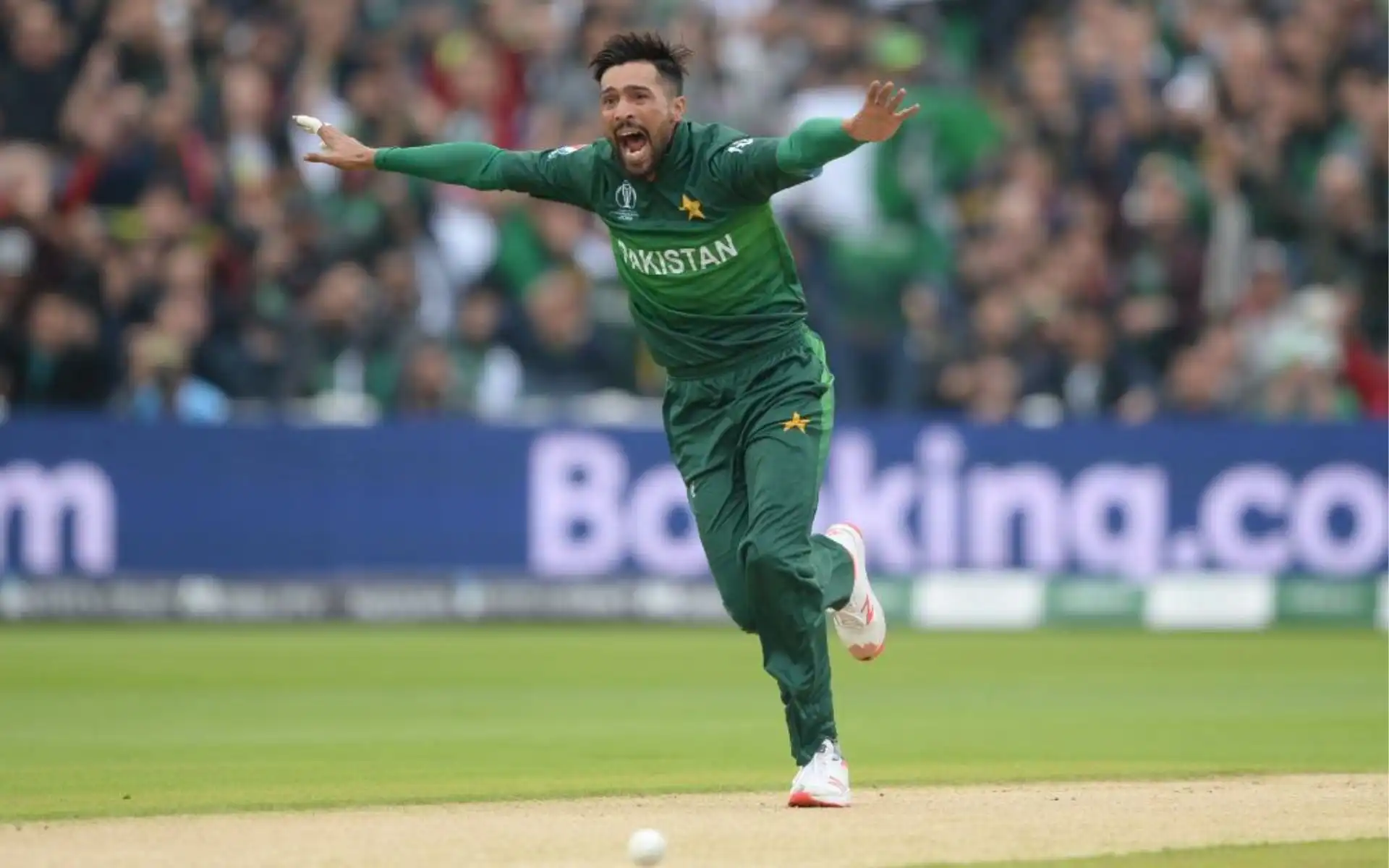 Mohammad Amir during his Pakistan days (Source:@ICC/X.com)