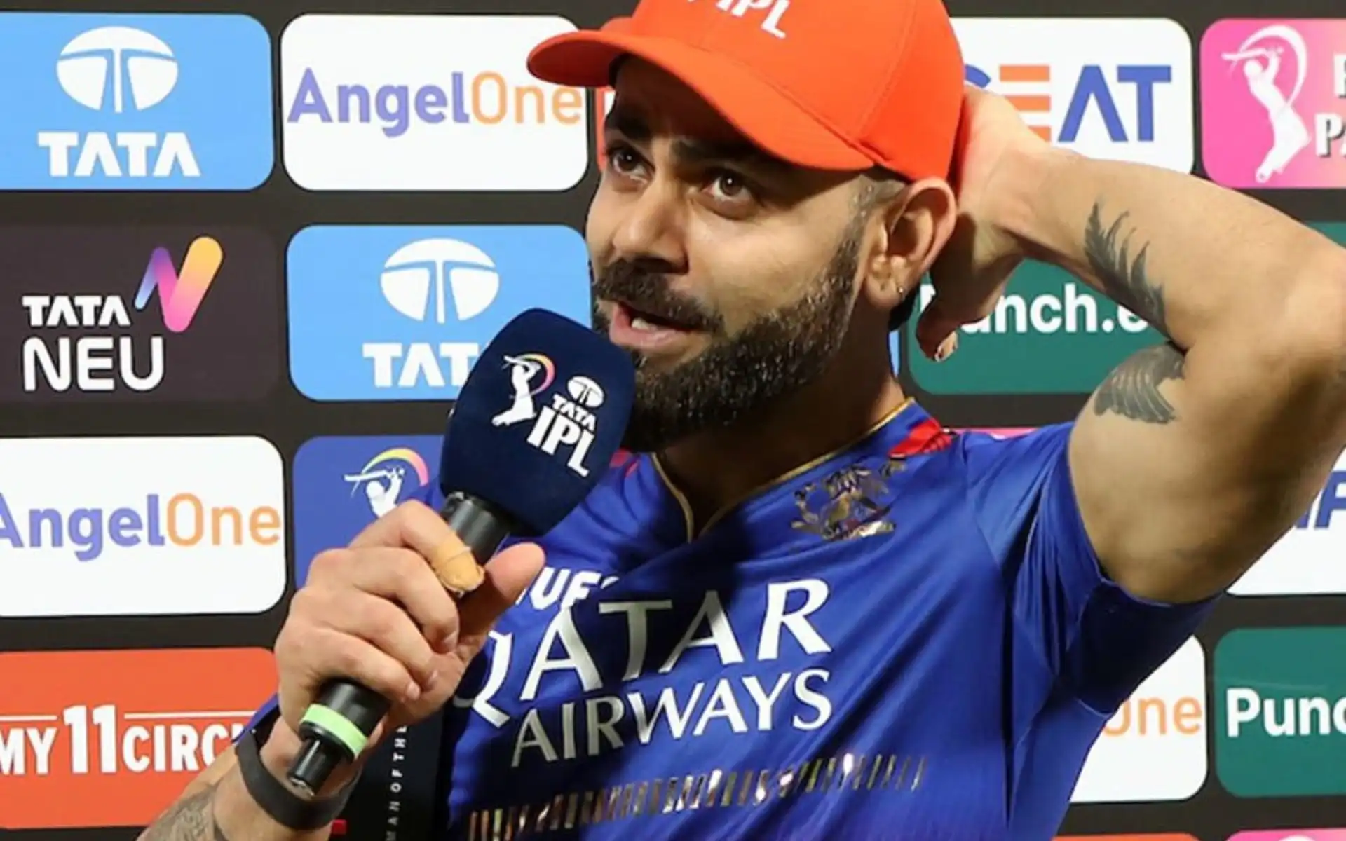 Virat Kohli in IPL 2024 (Source: @LokeshVirat18K/X.com)