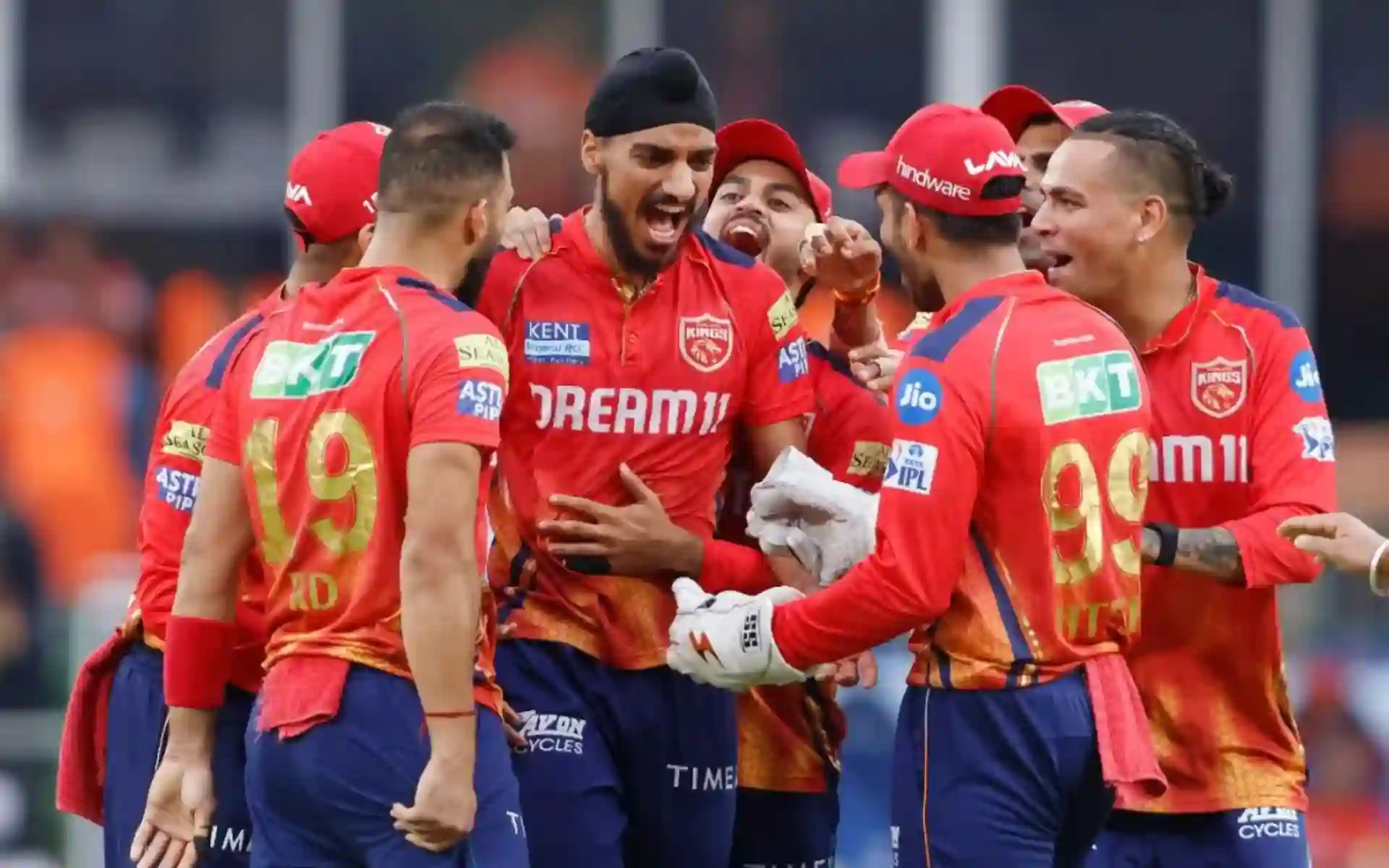 PBKS team in IPL 2024 [Source: @Harshsuthar119/x.com]