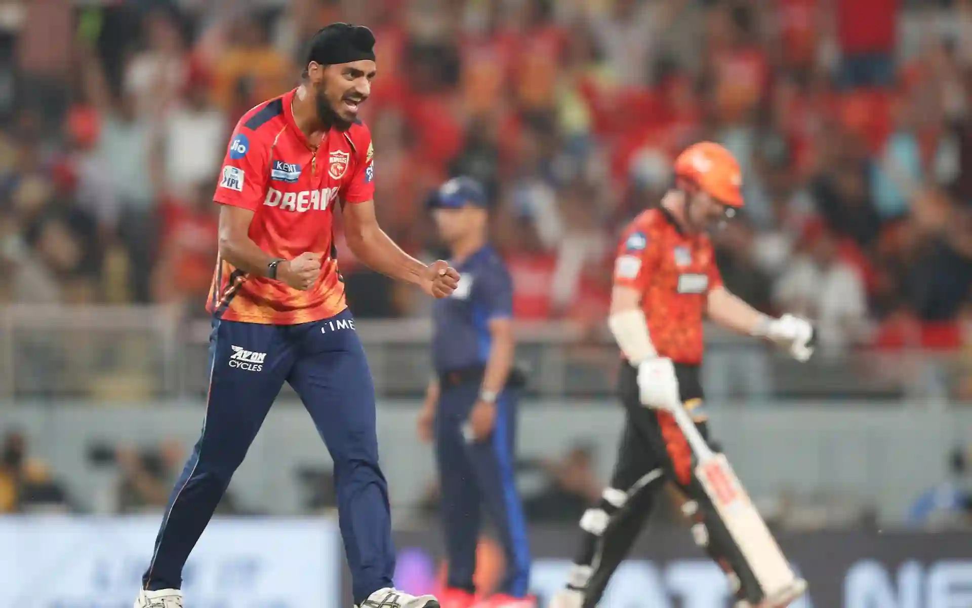 Arshdeep Singh for PBKS [Source: @cricbuzz/x.com]