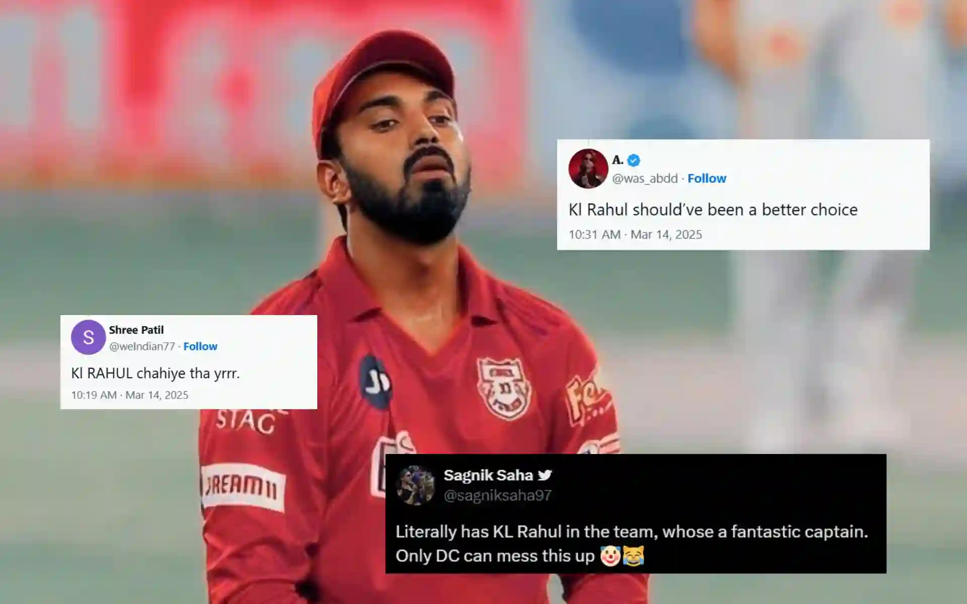 'Epitome Of Selflessness': Twitter Reacts To KL Rahul's DC Captaincy Snub For IPL 2025