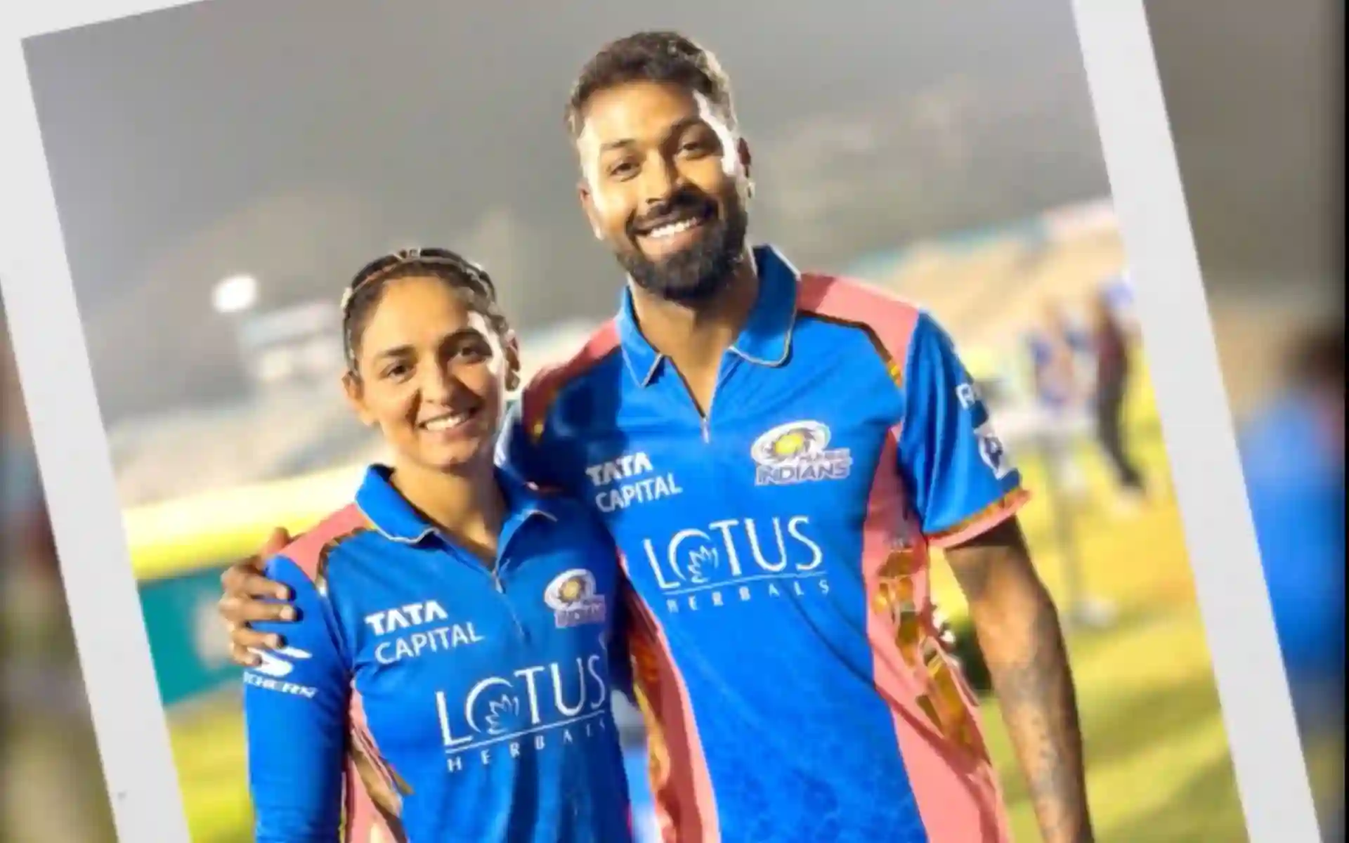 MI Captains Meetup! Hardik Pandya Greets Harmanpreet  Kaur After MI's WPL Eliminator Win