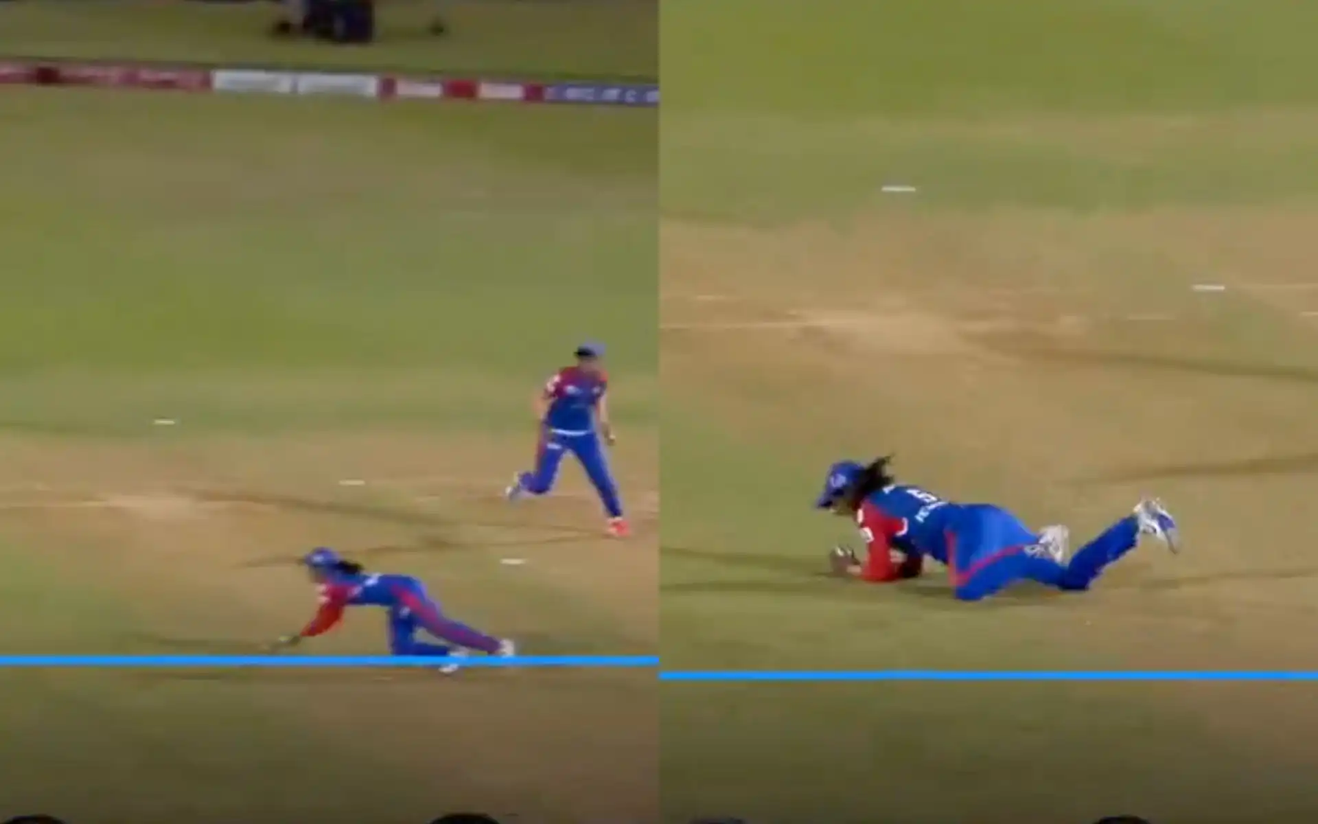 Jemimah's sensational catch [Source: @kuchnahi1269083/X]