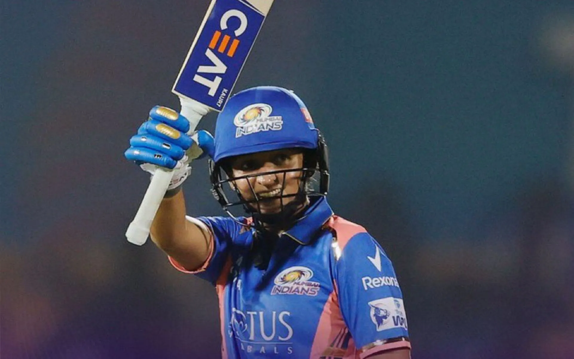 Harmanpreet Kaur smashed a fifty in WPL 2025 final [Source: @MIPaltanFamily/x.com]