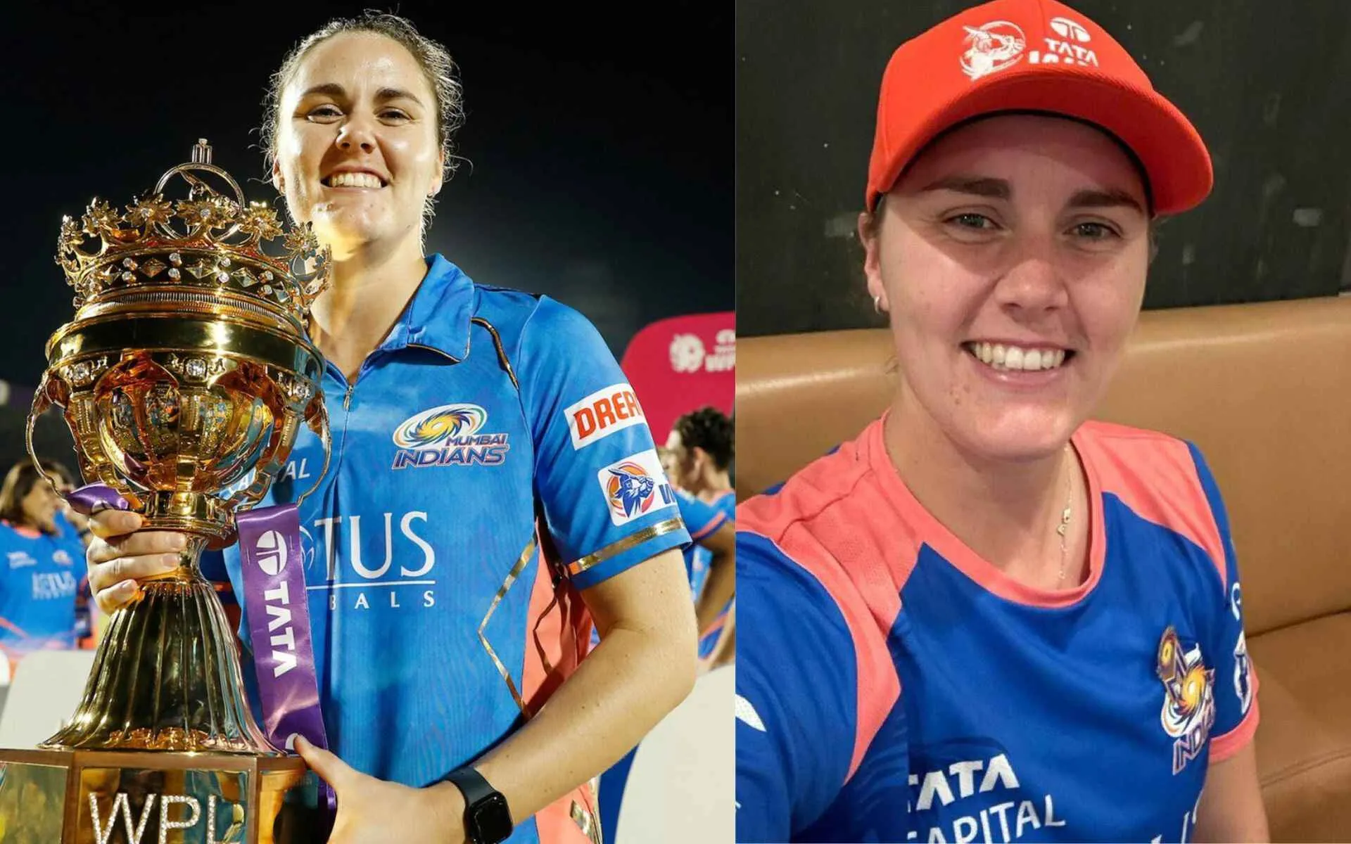Nat Sciver-Brunt after WPL 2025 victory (Source:@samking1406,x.com)