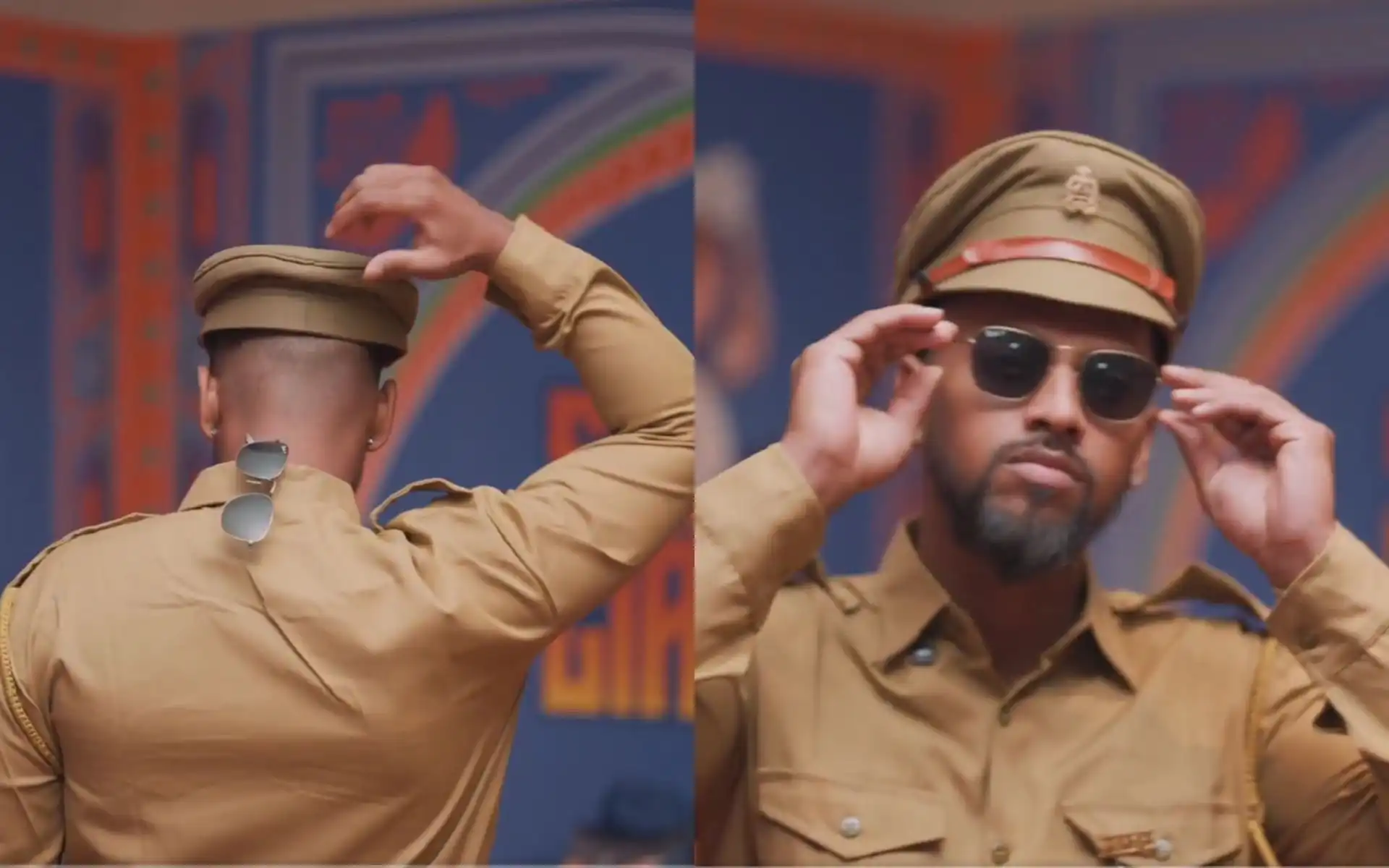 'Robinhood' Pooran Arrives In Style (Source: @mufaddal_vohra/x.com)
