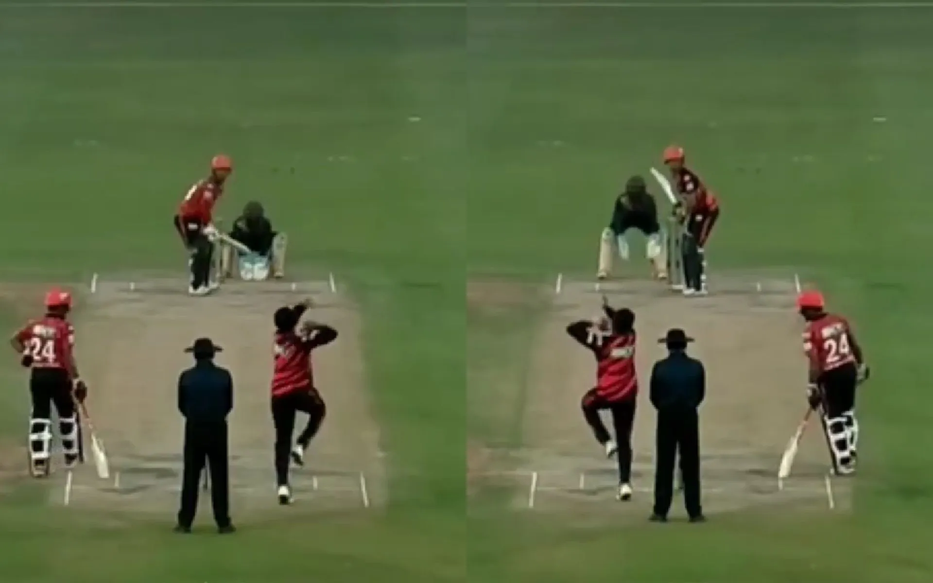 Kamindu Mendis' Unbelievable Bowling Action (Source: @SunRisers/x.com)