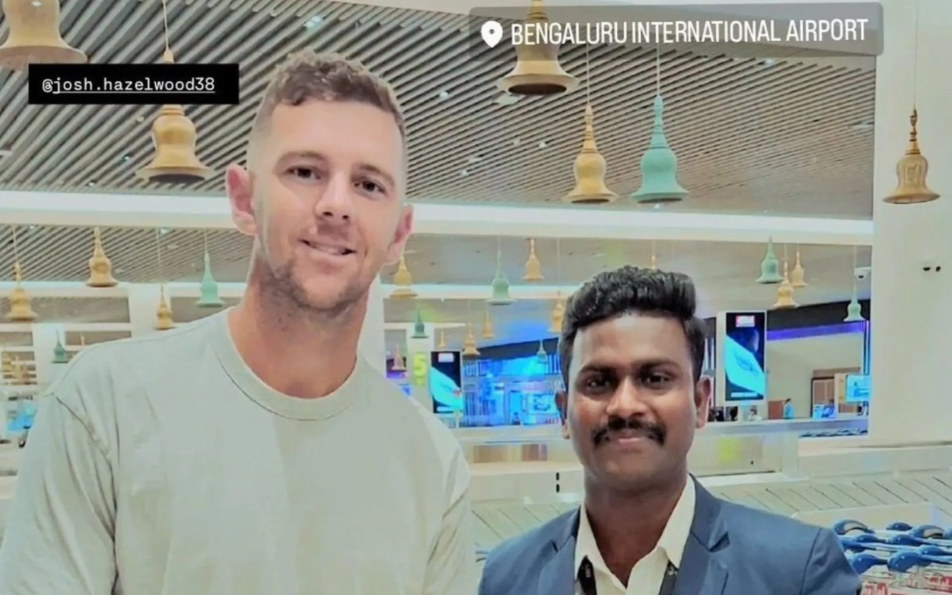 Josh Hazlewood- (Source:@Johns/X.com)