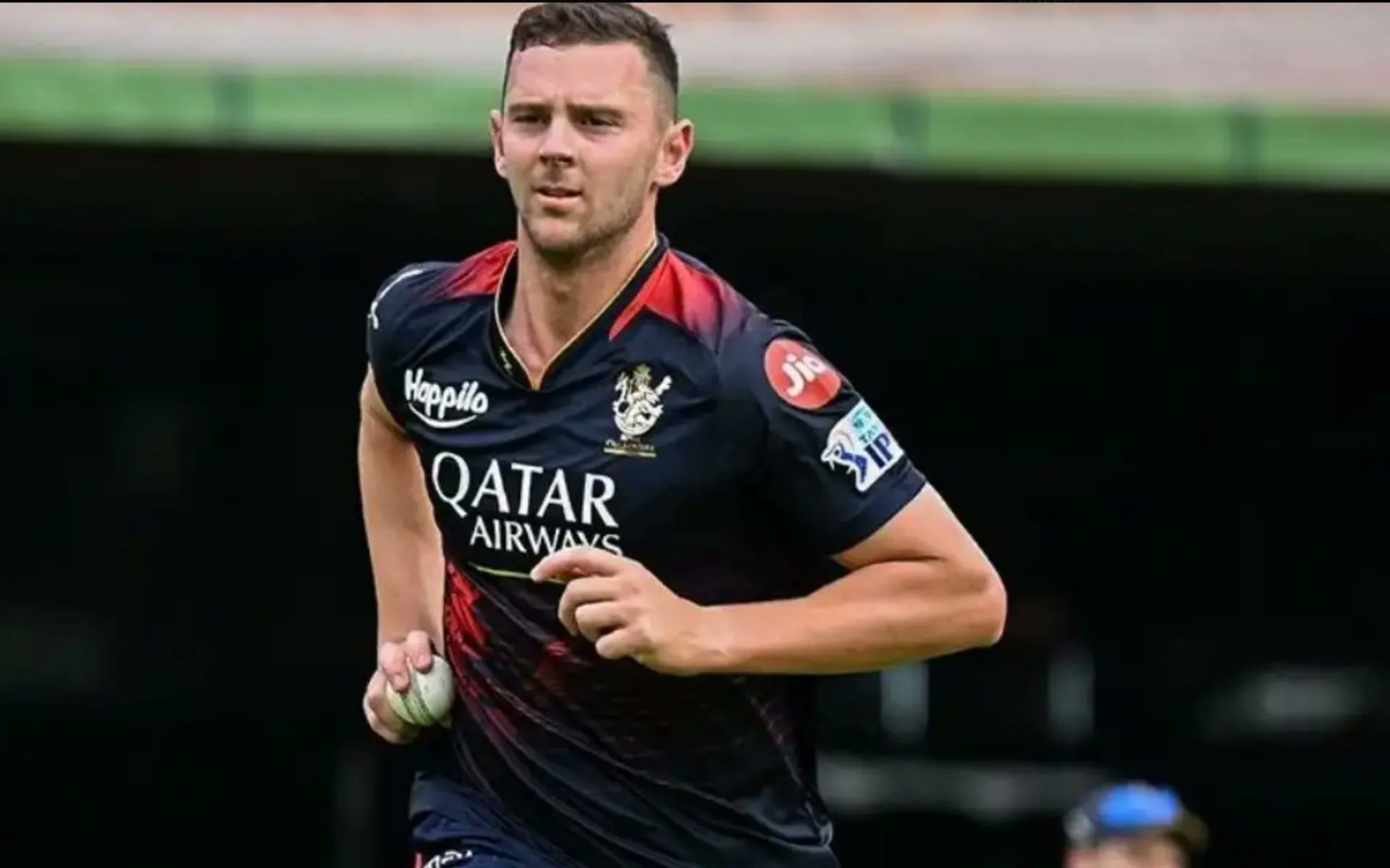 Josh Hazlewood in action [Source: @VikashJ13660845/X]
