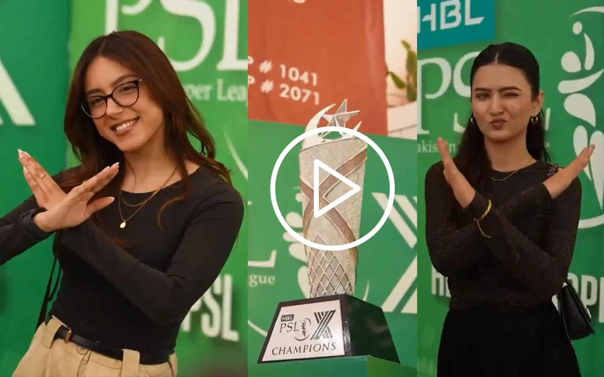 [Watch] Fans Flock In As PSL's Luminara Trophy Makes Grand Appearance In Lahore