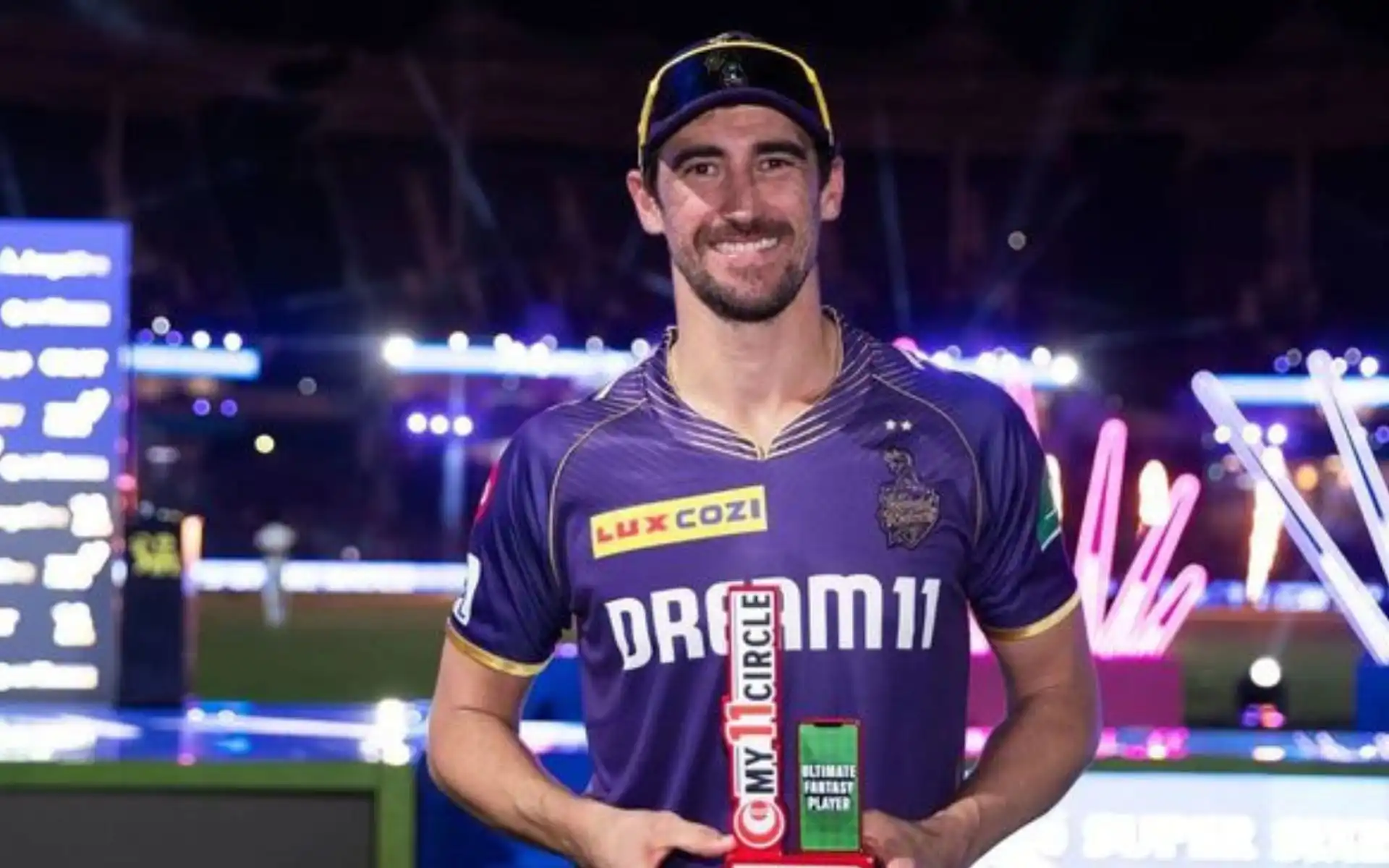 Mitchell Starc For KKR [Source: @KnightsVibe/x.com]