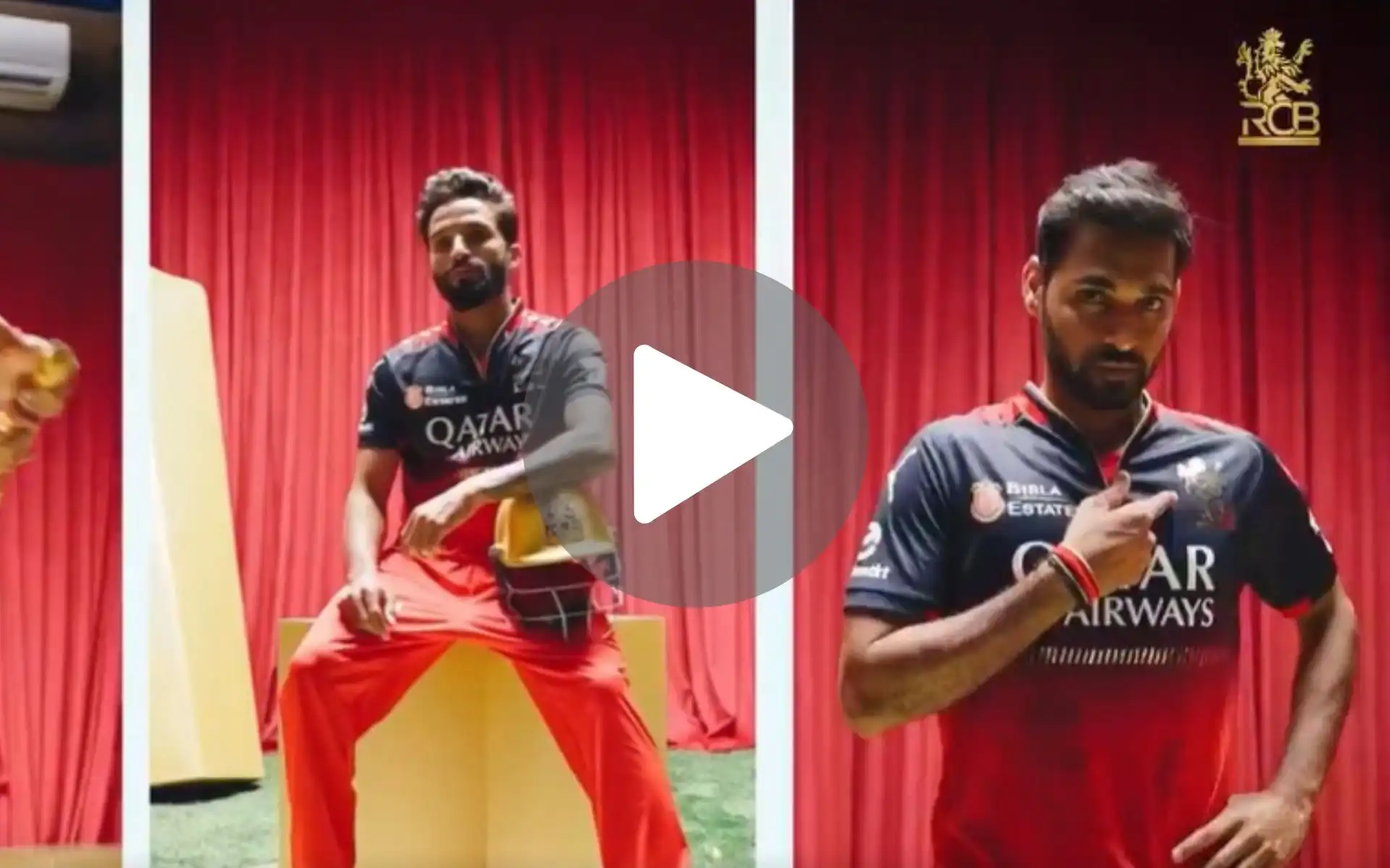 [Watch] RCB Captain Rajat Patidar Sizzles With Teammates In Red-Hot Photoshoot