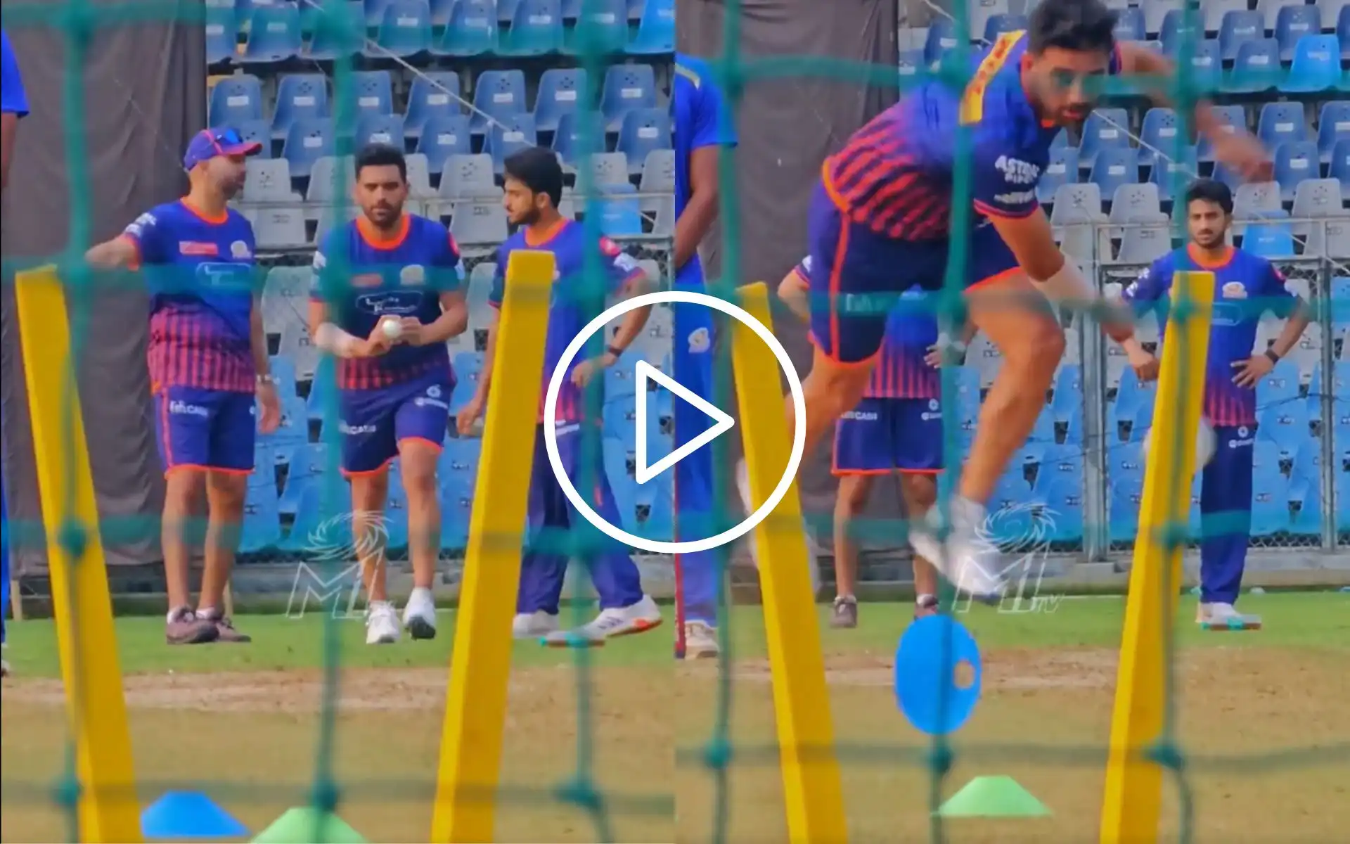 [Watch] Revenge vs CSK? Deepak Chahar Channels Inner Fire In MI Net Session