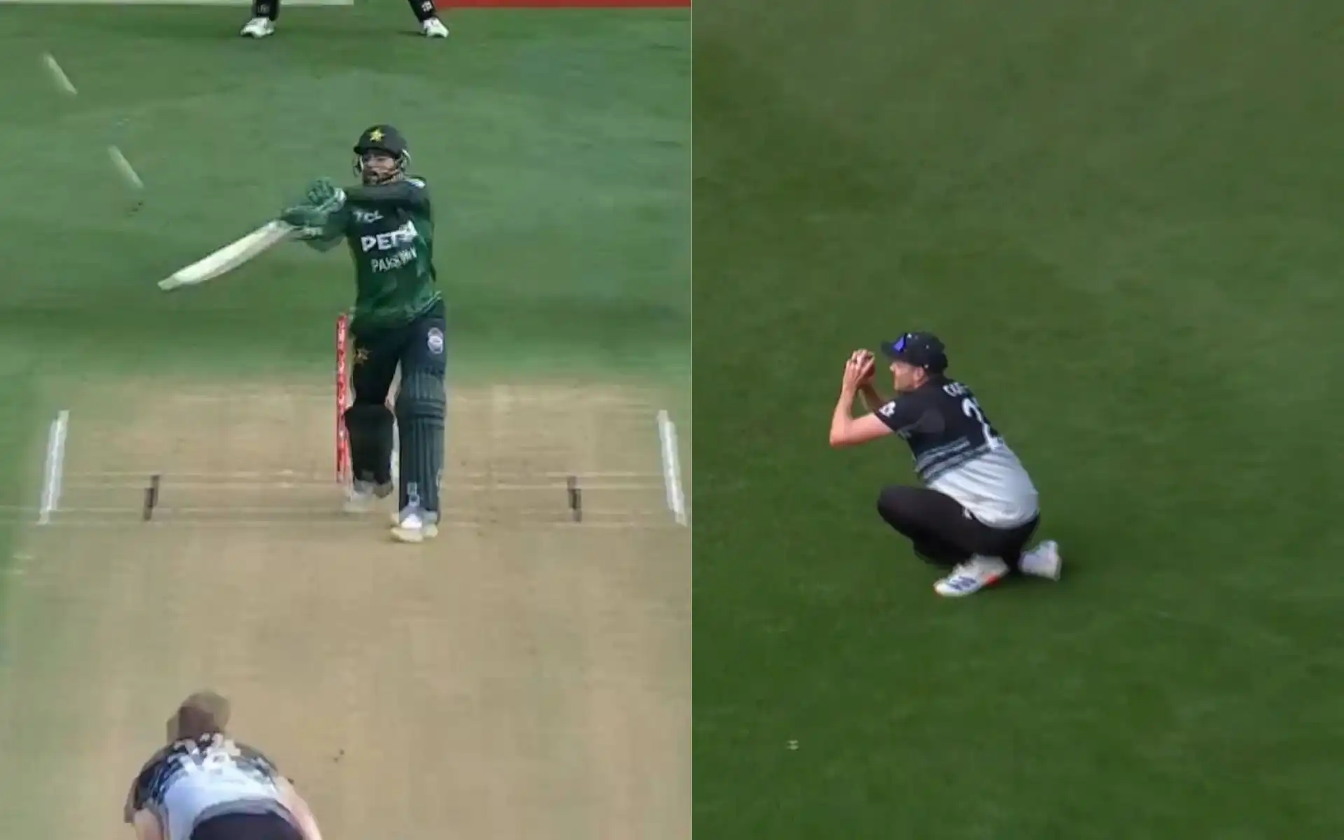 Pakistan star batter Mohammad Haris fails [Source: @Cricwick/x.com]