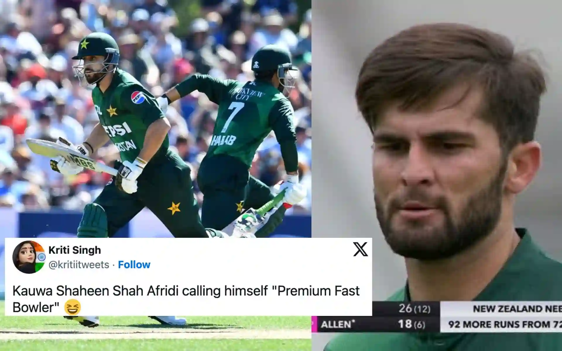 '3rd Class Player ': Fans Roast Shaheen Afridi And Team After Shambolic Loss To NZ