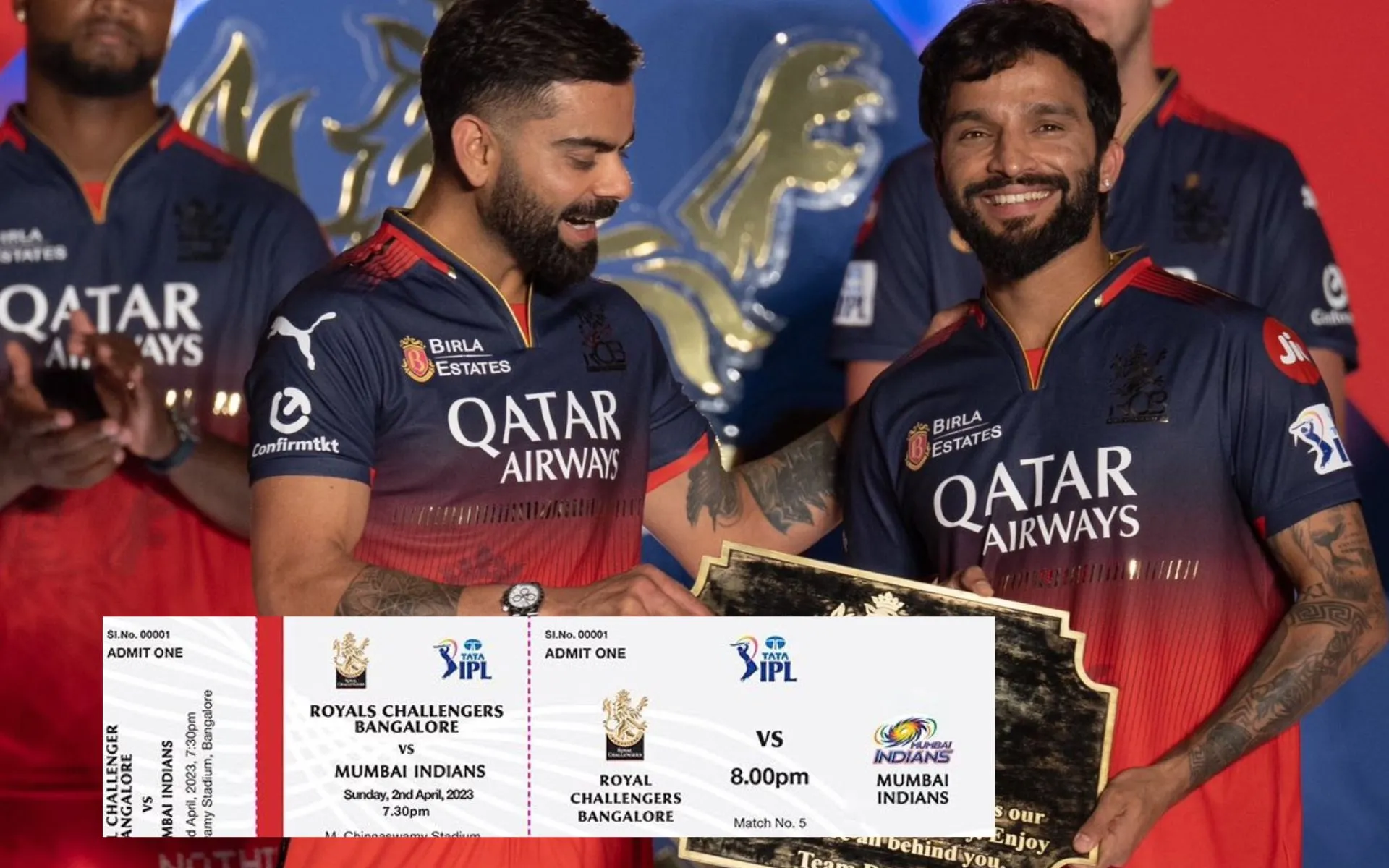 RCB will start off their campaign vs KKR (Source:@RCBTweets/X.com)