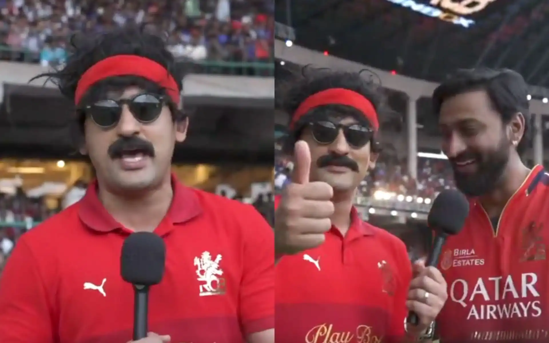 MR. Nags hilariously crashes RCB's IPL 2025 unboxing event [Source: @RCBTweets/X.com]