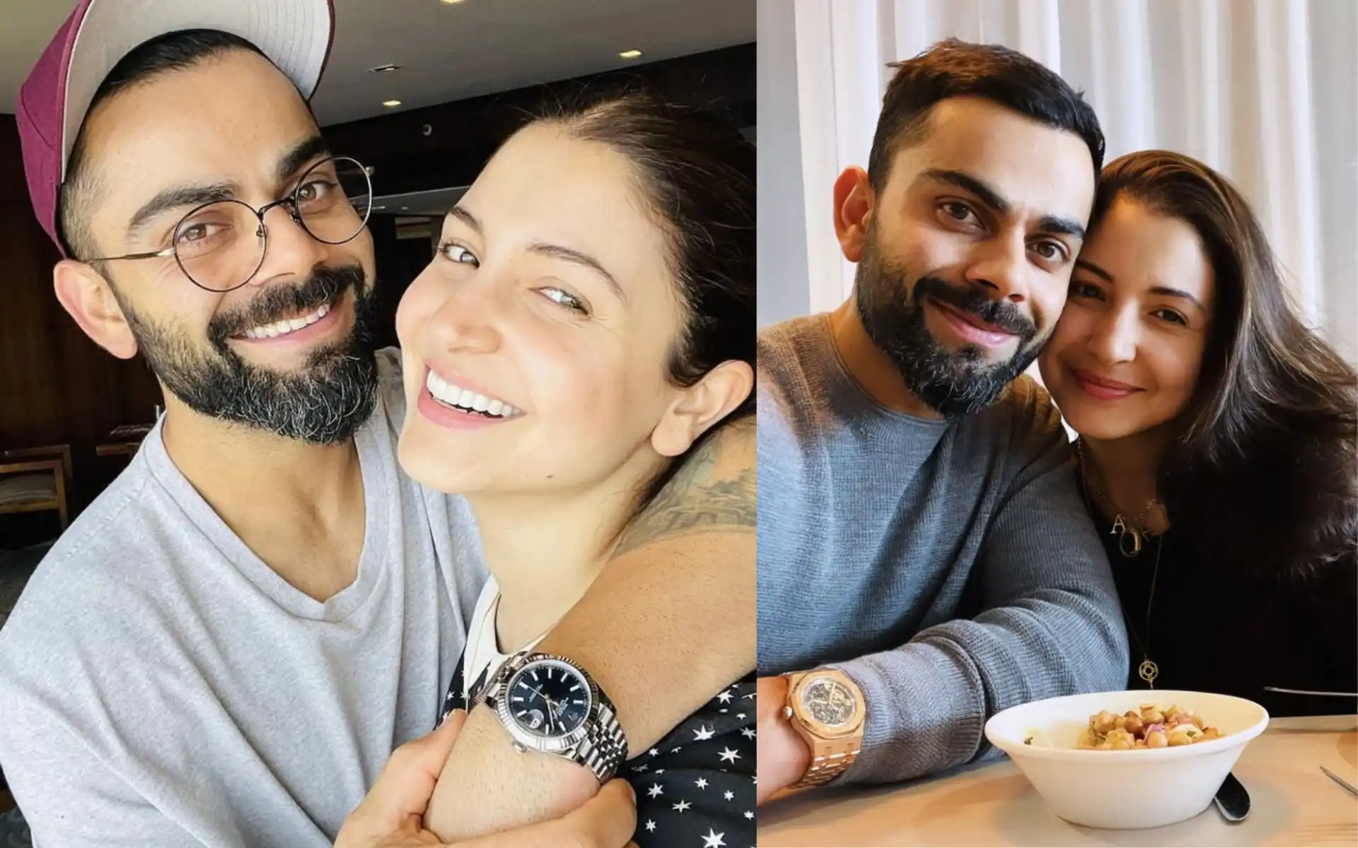 Virat Kohli with Anushka Sharma (Source:@wrognxvirat/X.com)