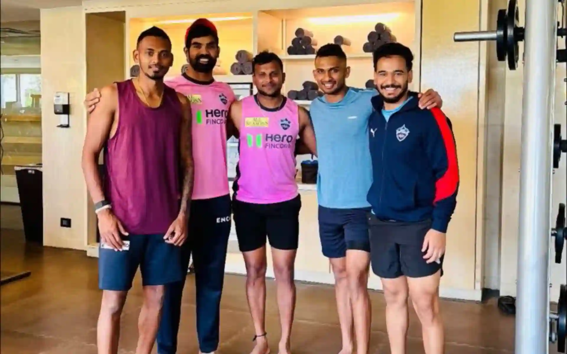 Ex-Sri Lanka Captain In IPL 2025? Dasun Shanaka Joins T Natarajan In Delhi Capitals Gym