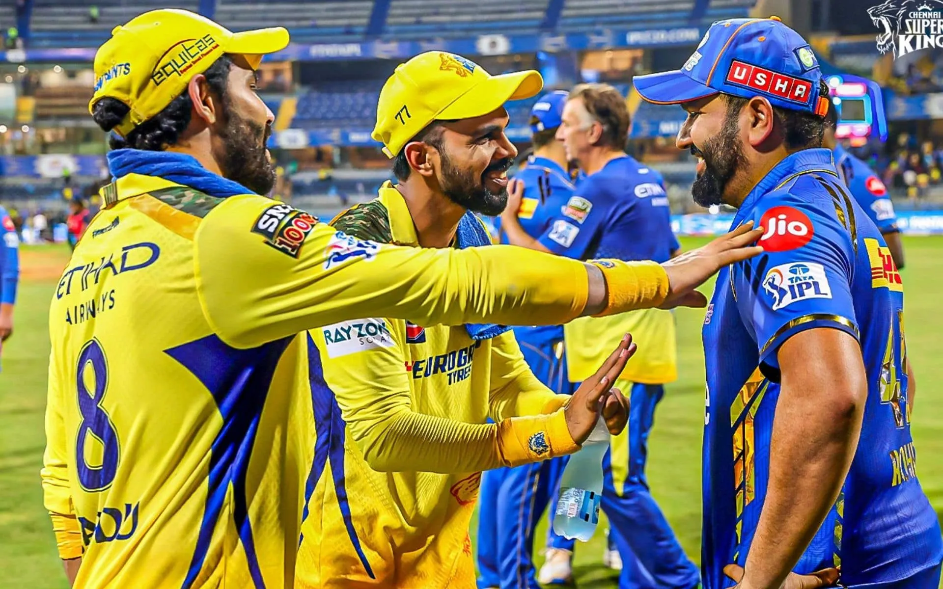 CSK vs MI - (Source:@MI/X.com)
