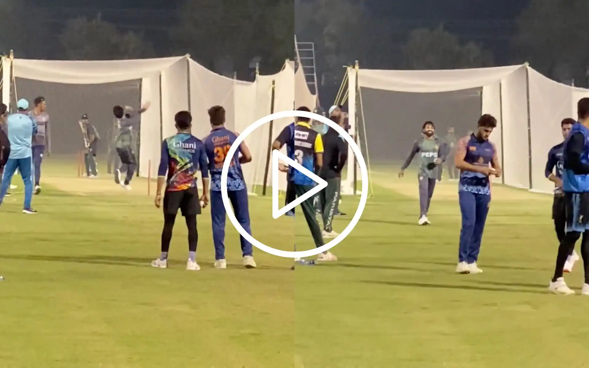 [Watch] Rizwan Emulates Naseem Shah As He Fine-Tunes Bowling Skills Before NZ ODIs