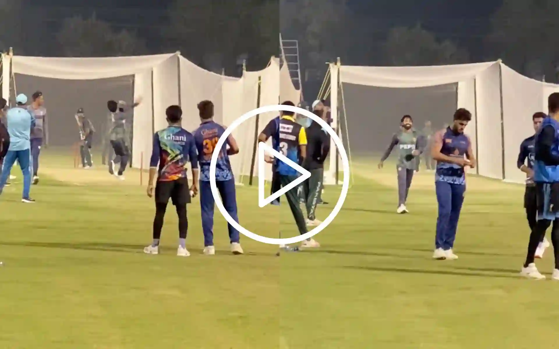 [Watch] Rizwan Emulates Naseem Shah As He Fine-Tunes Bowling Skills Before NZ ODIs