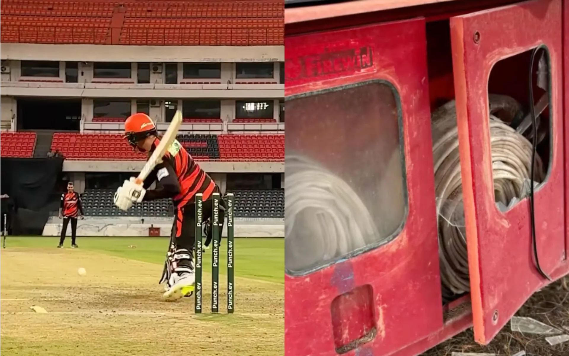Abhishek Sharma - (Source:@ScreenGrab/SRH)
