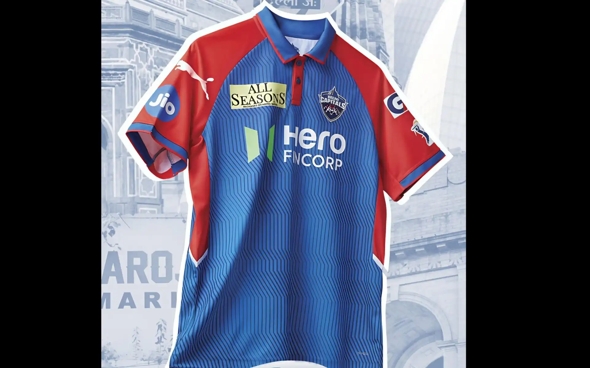 DC Jersey For IPL 2025 [Source: @mufaddal_vohra/X.com]