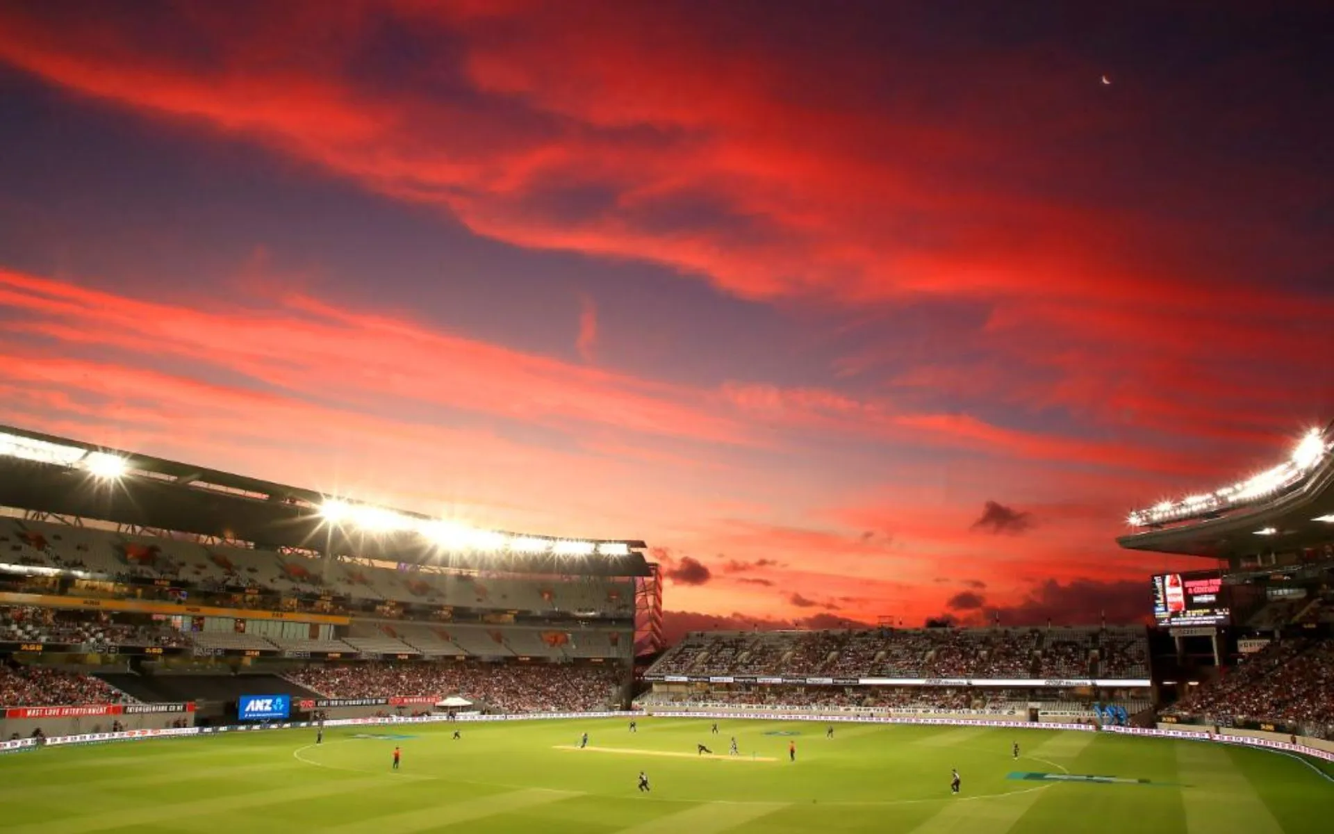 Eden Park Auckland Weather Report Today [Source: @ICC/X.com]
