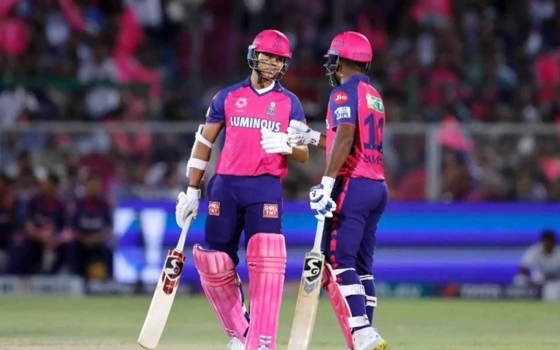 Yashasvi Jaiswal and Sanju Samson will open the innings for the Rajasthan Royals [Source: @Saabir_Saabu01/x.com]