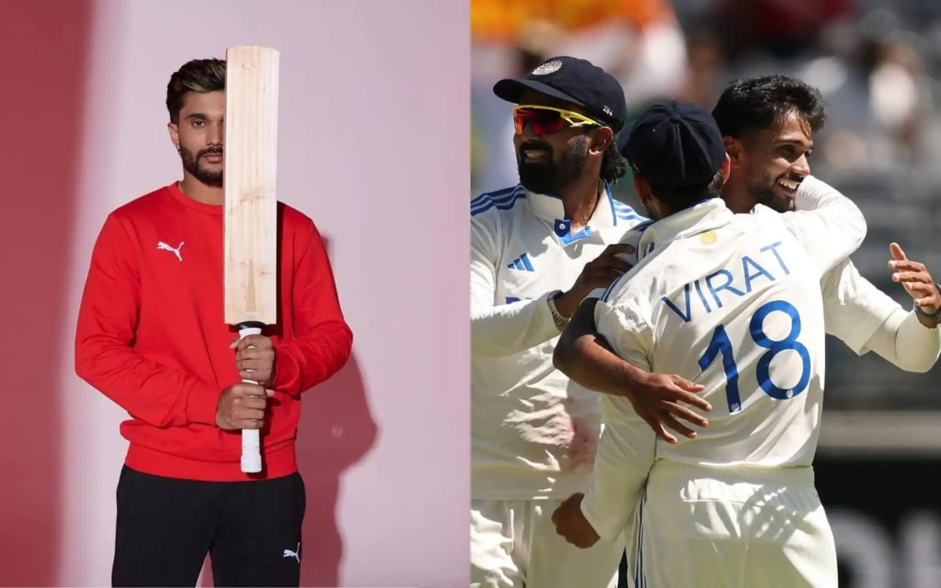 'I Was Shocked': Nitish Reddy's Childhood Dream Comes True As Kohli Gifts Him His Bat