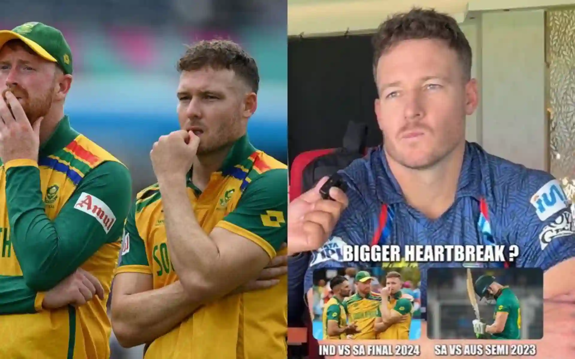 David Miller during the 2024 T20 World Cup [Source: @Param_117, @LucknowIPL/x]