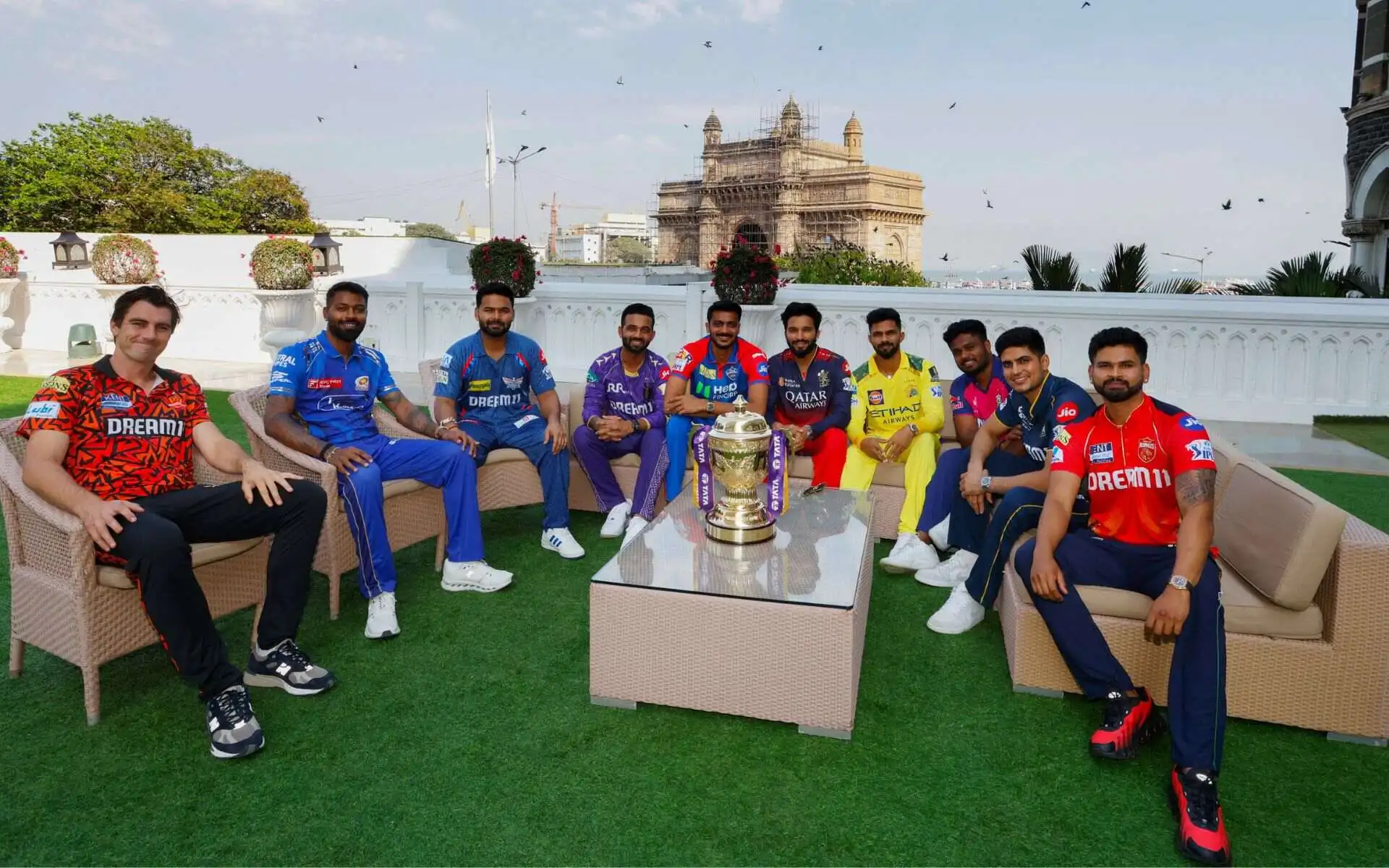 All ten captains before IPL 2025 (Source: @IPL/X)