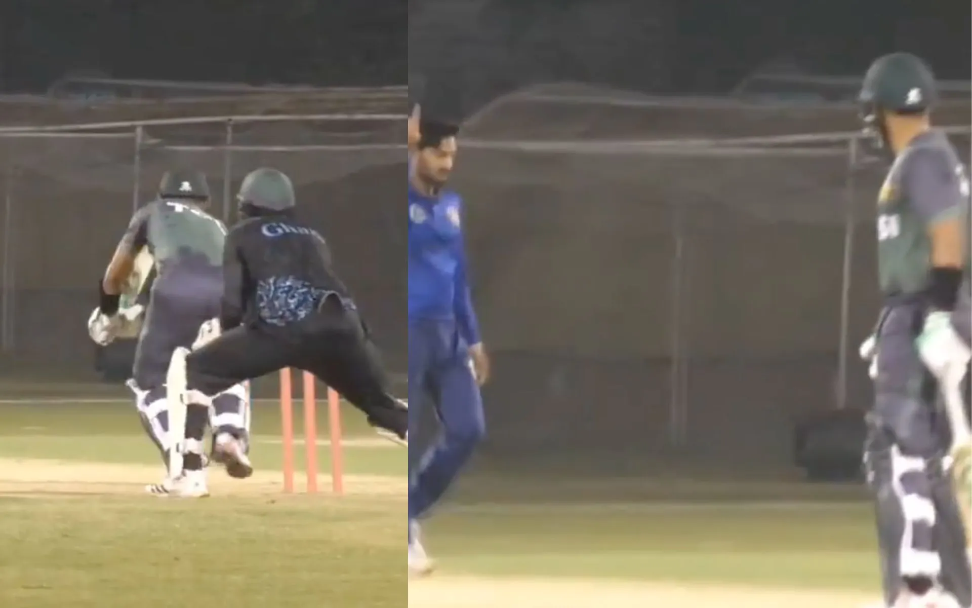 Babar dismissed by net bowler [Source: @anngrypakiistan/X.com]
