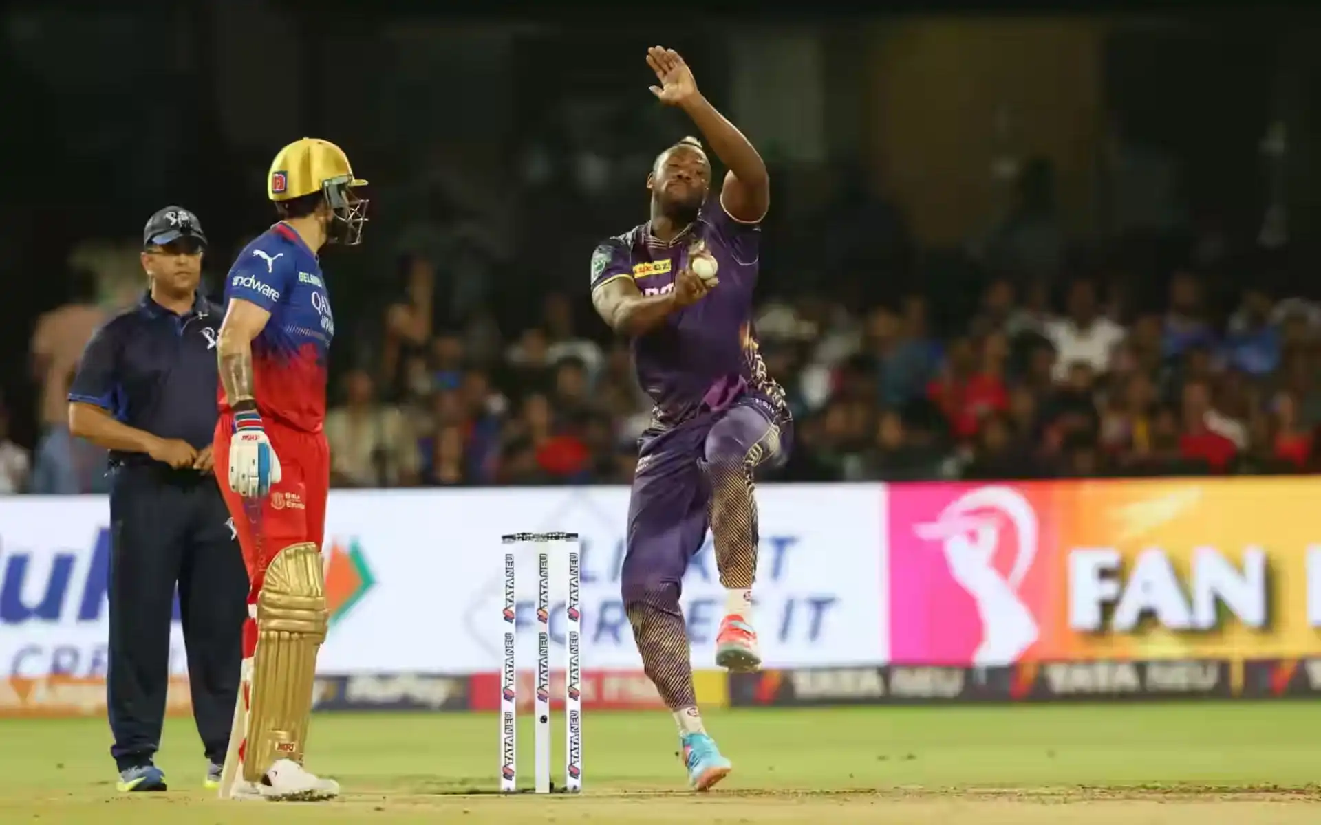 Andre Russell vs RCB in IPL 2024 (Source: IPLT20.com)