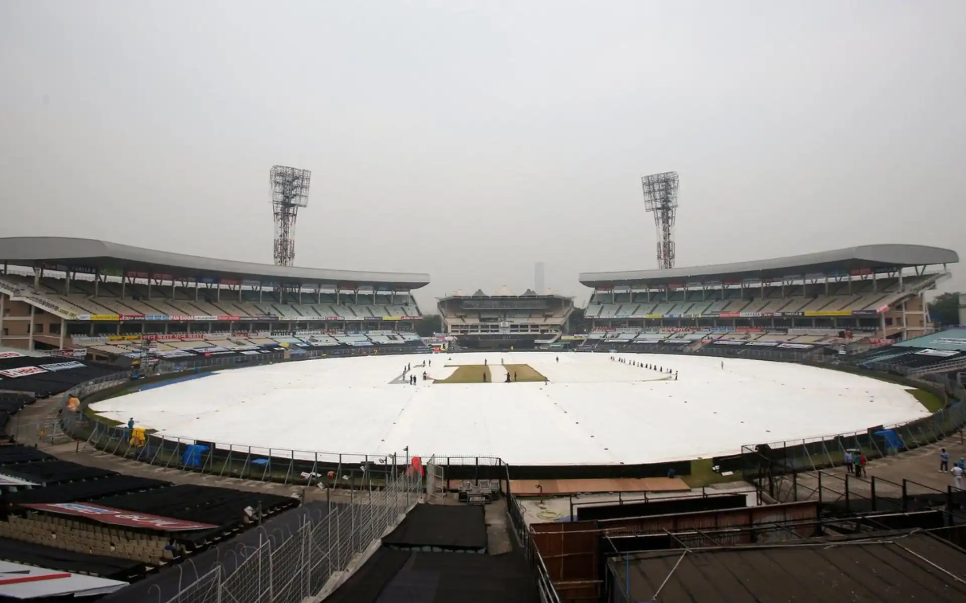 Eden Gardens Kolkata Weather Report Today (Source:@mufaddal_vohra,x.com)
