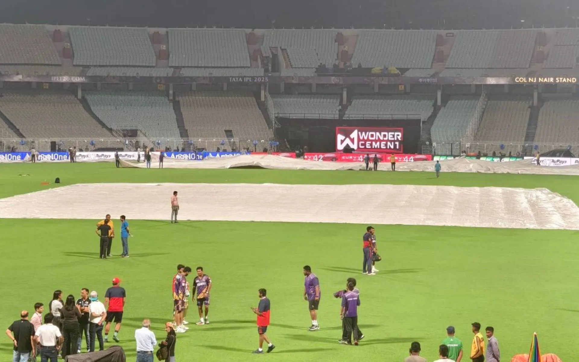 Eden Gardens ahead of 1st IPL 2025 match (Source:@RevSportzGlobal/X.com)