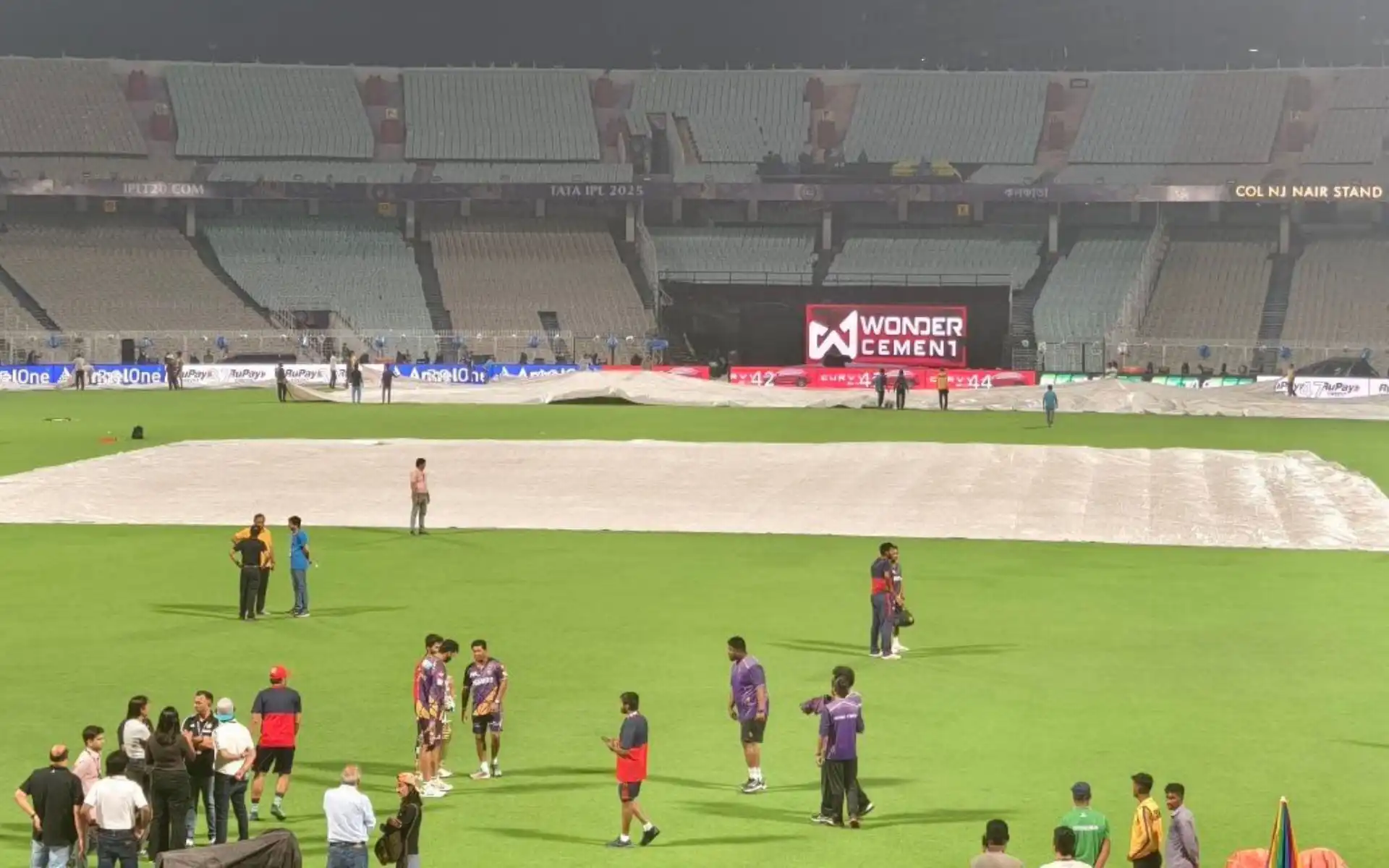Eden Gardens ahead of 1st IPL 2025 match (Source:@RevSportzGlobal/X.com)