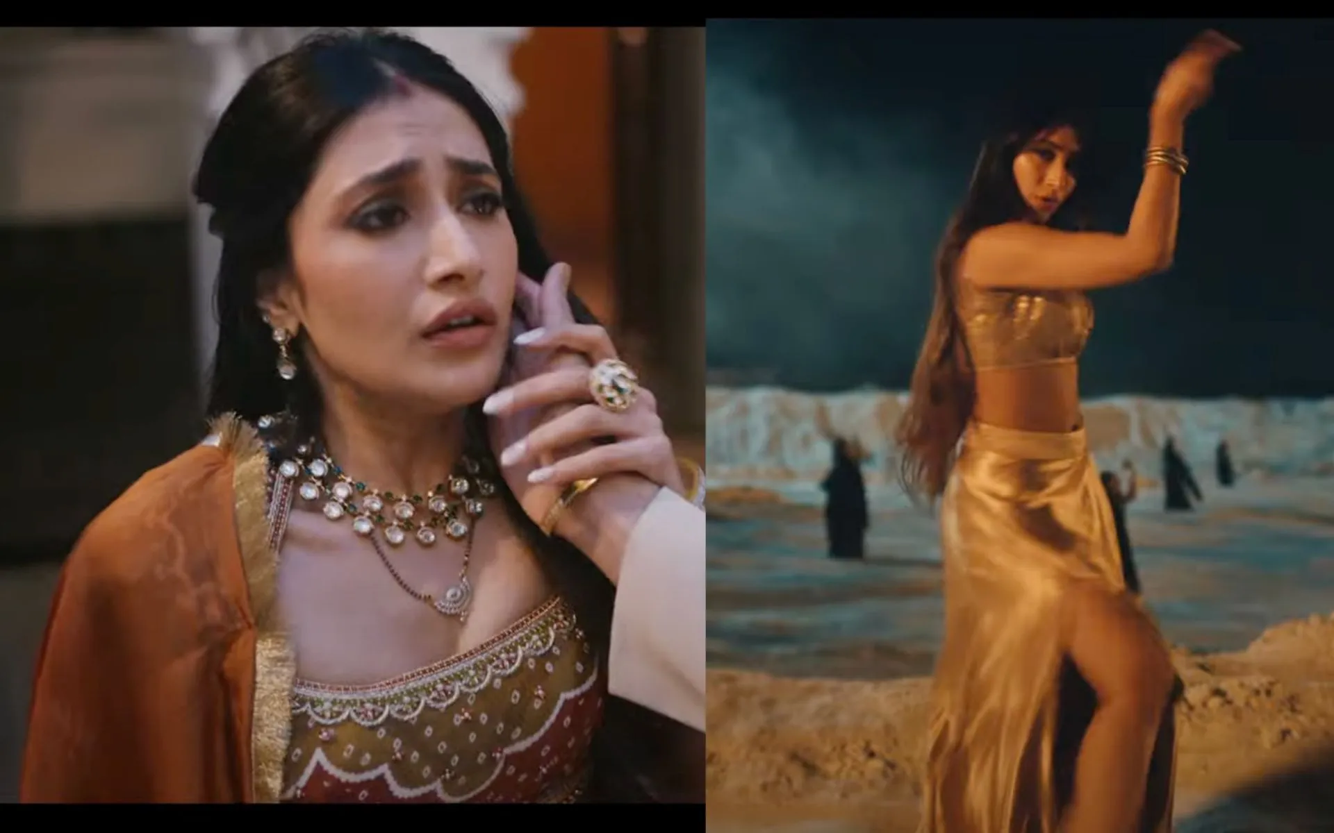 Dhanashree Verma's new song (Source:@YouTube,x.com)