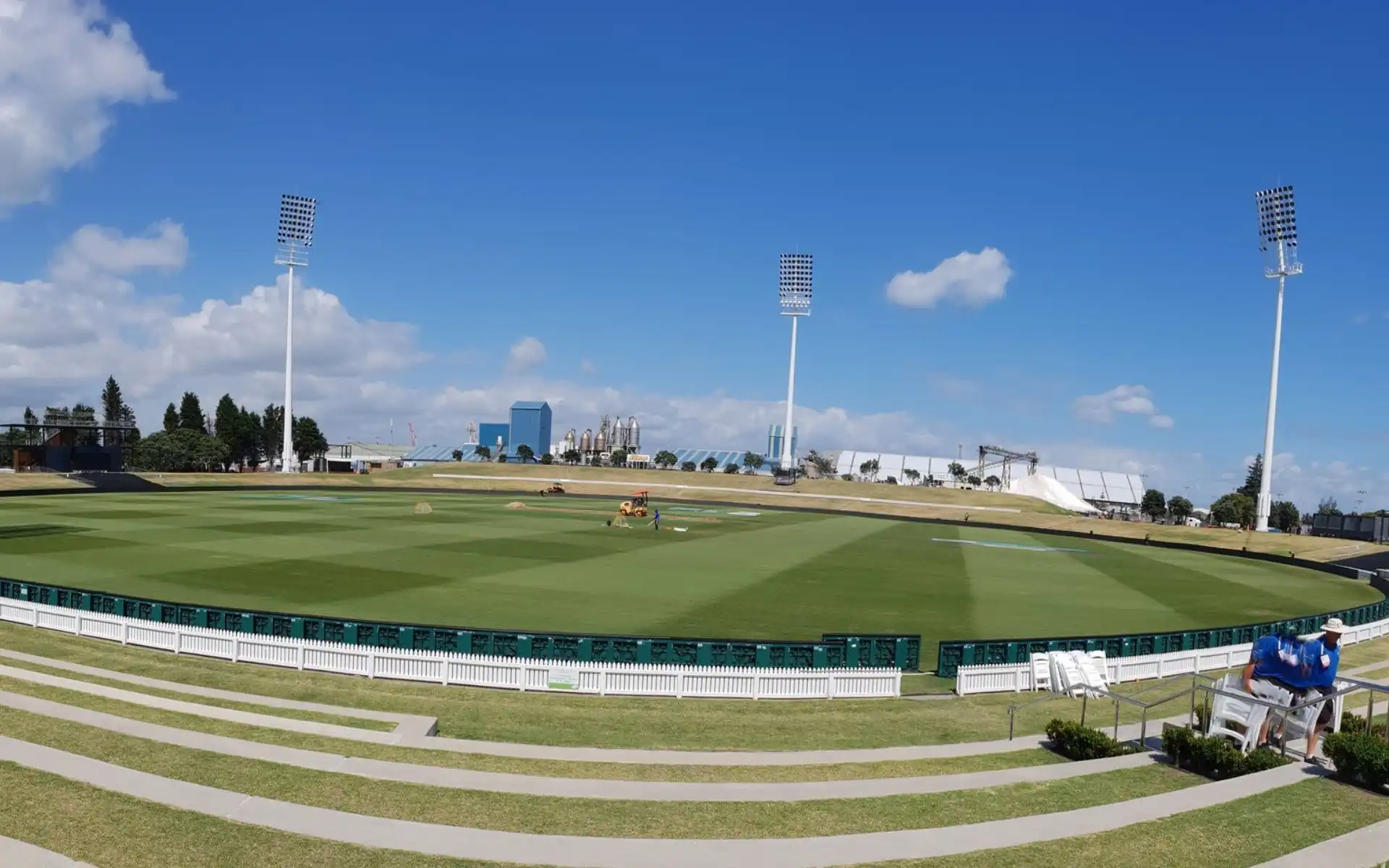 Bay Oval cricket stadium [Source: @BCCI/X.com]