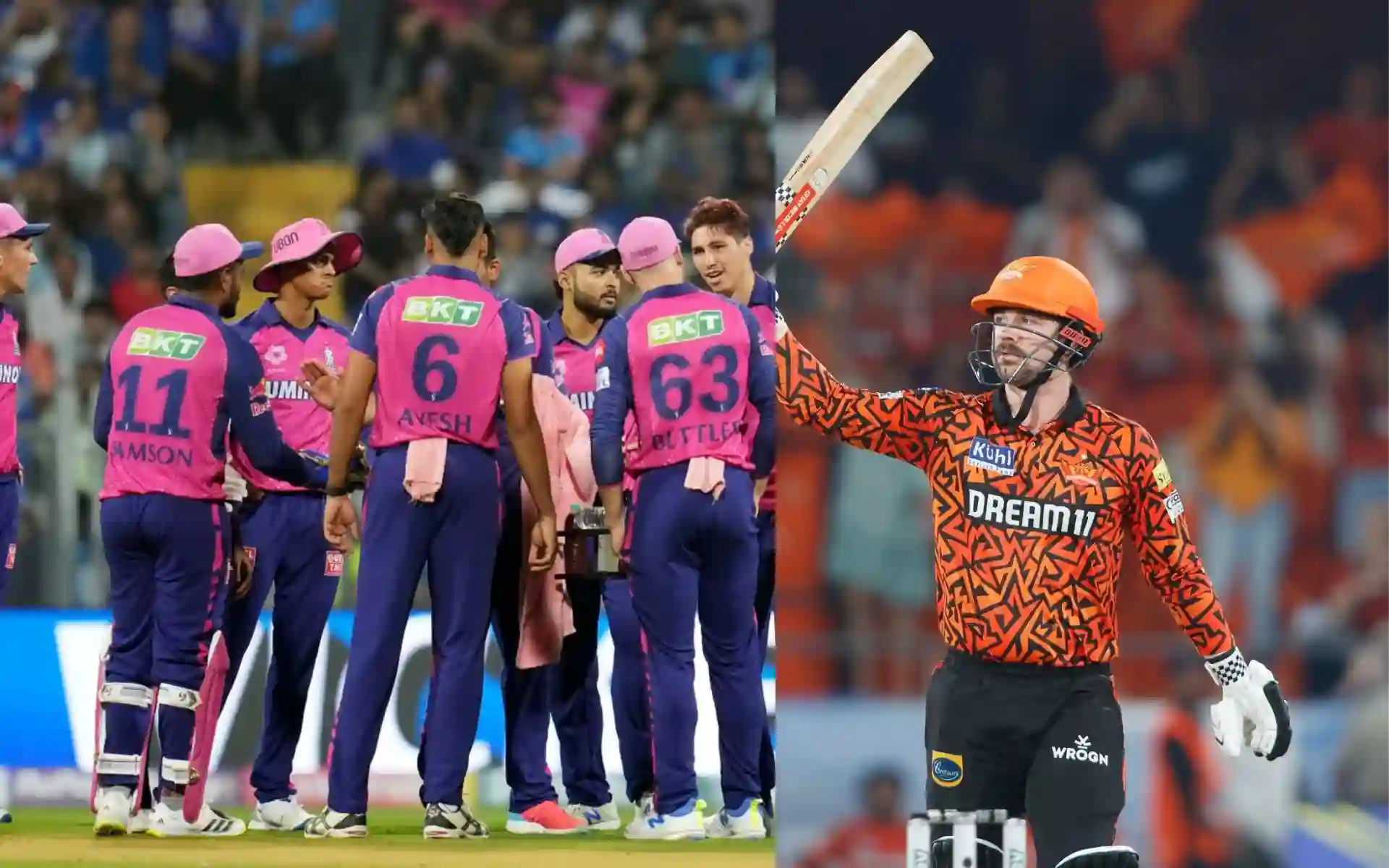 SRH will face RR (Source:@/mufaddal_vohra,x.com)