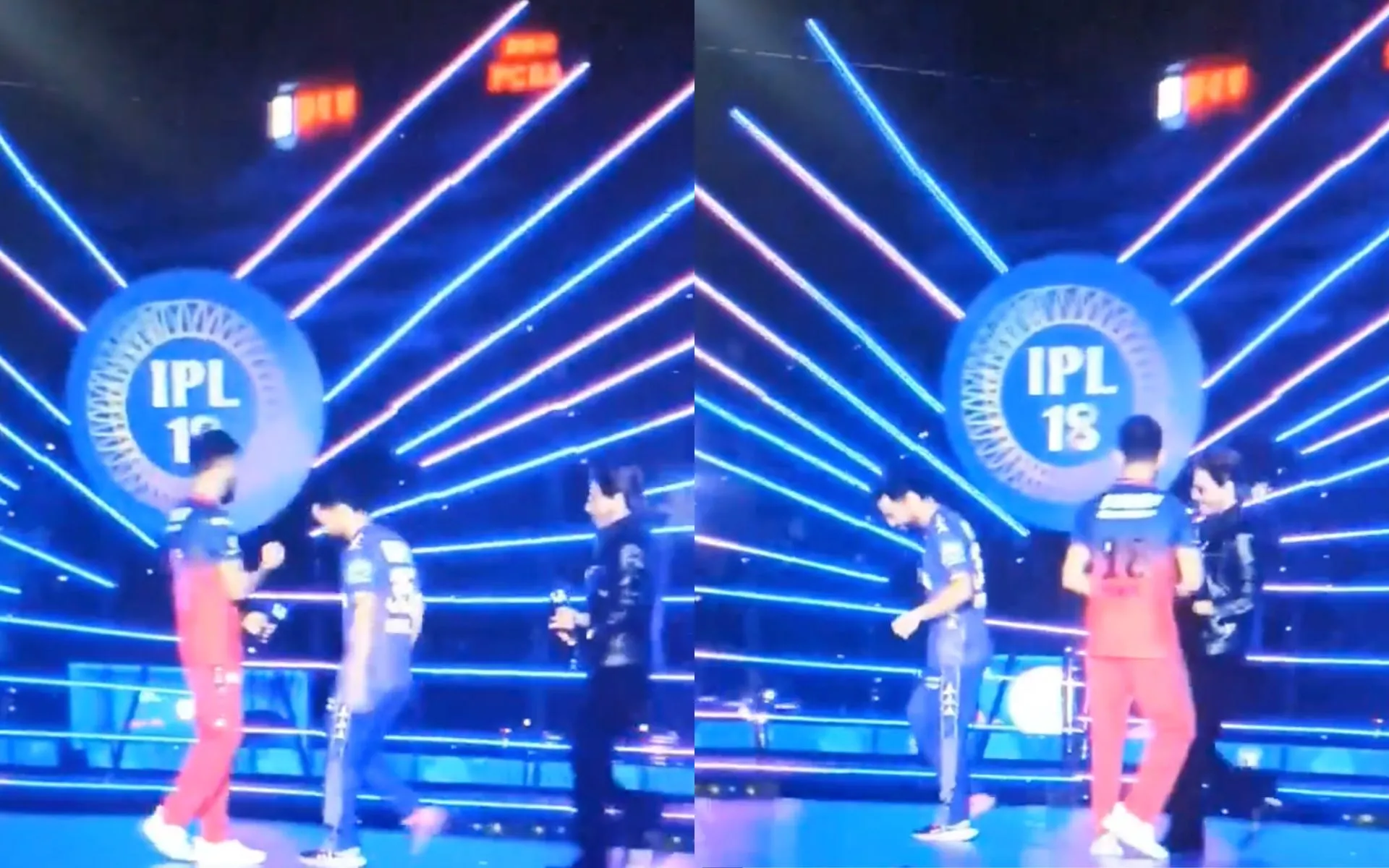 Virat Kohli Ignored - (Source:@ScreenGrab)