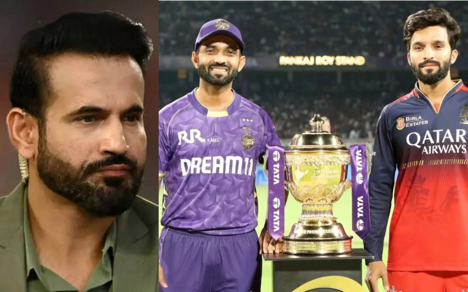 Virat Kohli and irfan Pathan - (Source:@Johns/X.com)